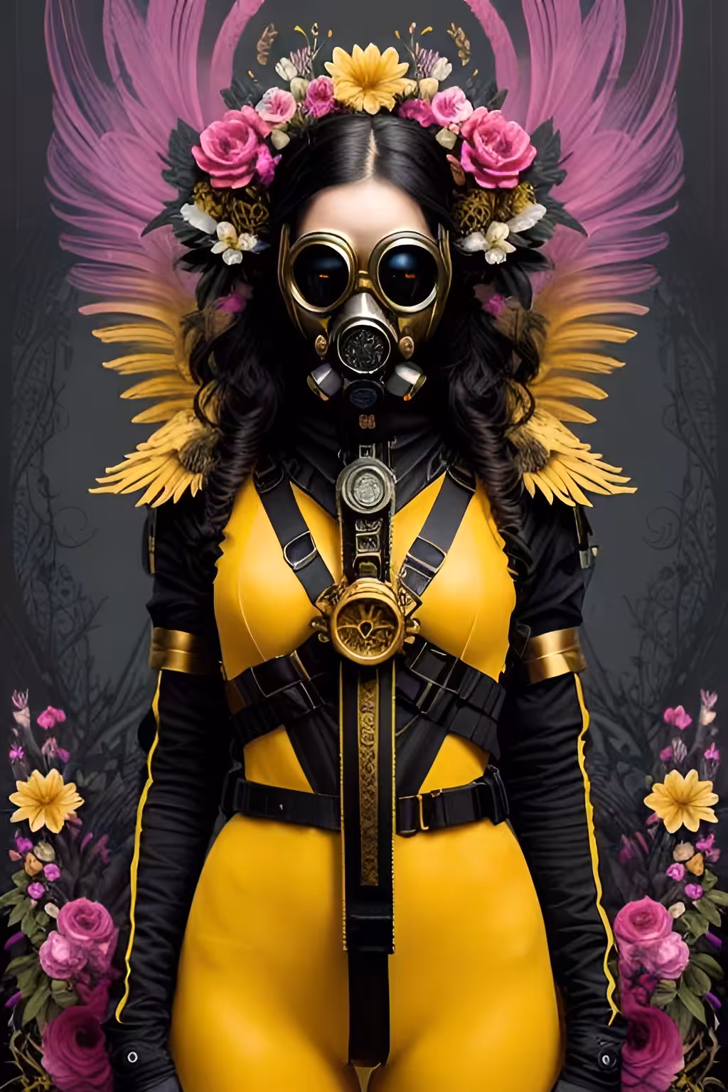 Ai Girls: Girl and toxic planet 