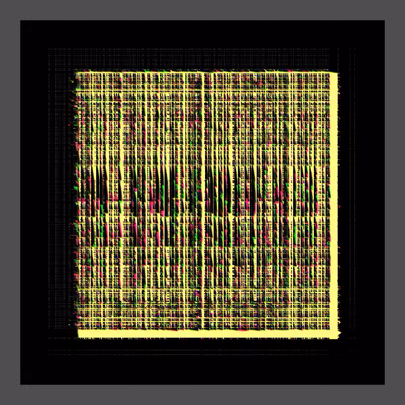 Analog Grid Burn #17