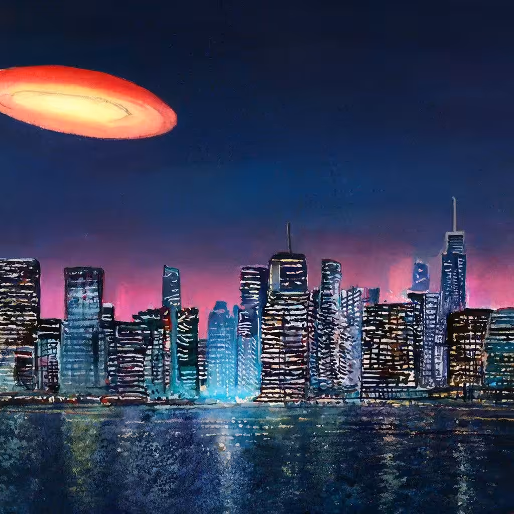 The UFOs over New York: The UFO over New York 2