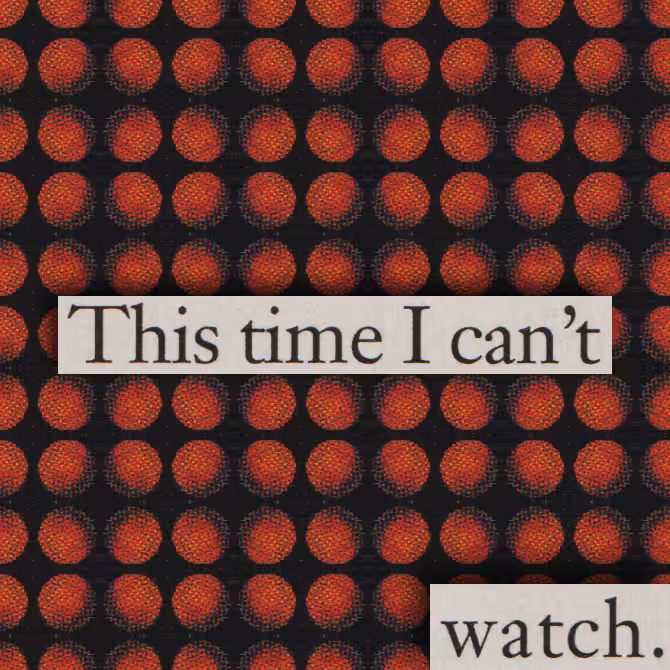 can't watch