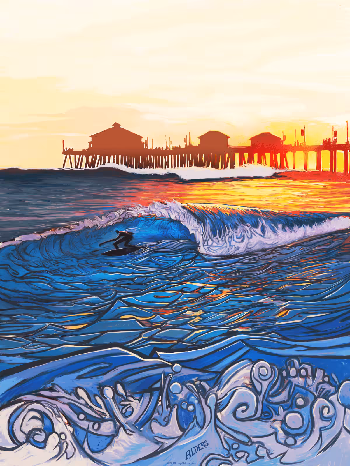 Huntington Beach Sunset Session
