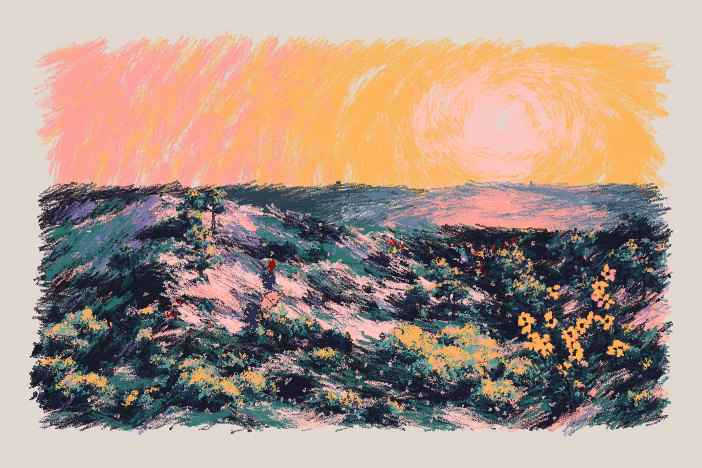 Sunset from the Bluffs #55