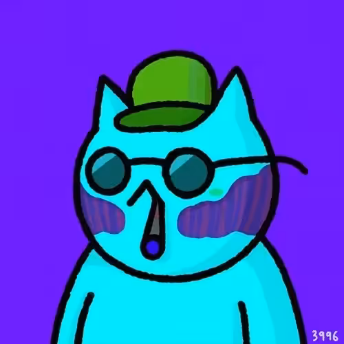 Blink Cat BASTARD GAN PUNK V2 Derivative #3996