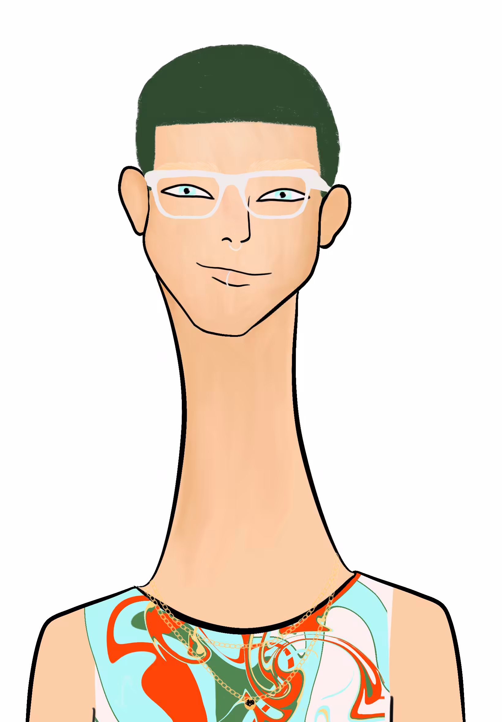 Long Neckie Fellas #304