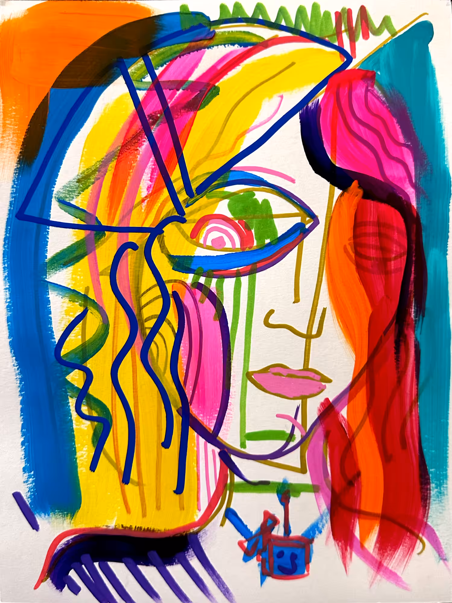 Neon sketch #5