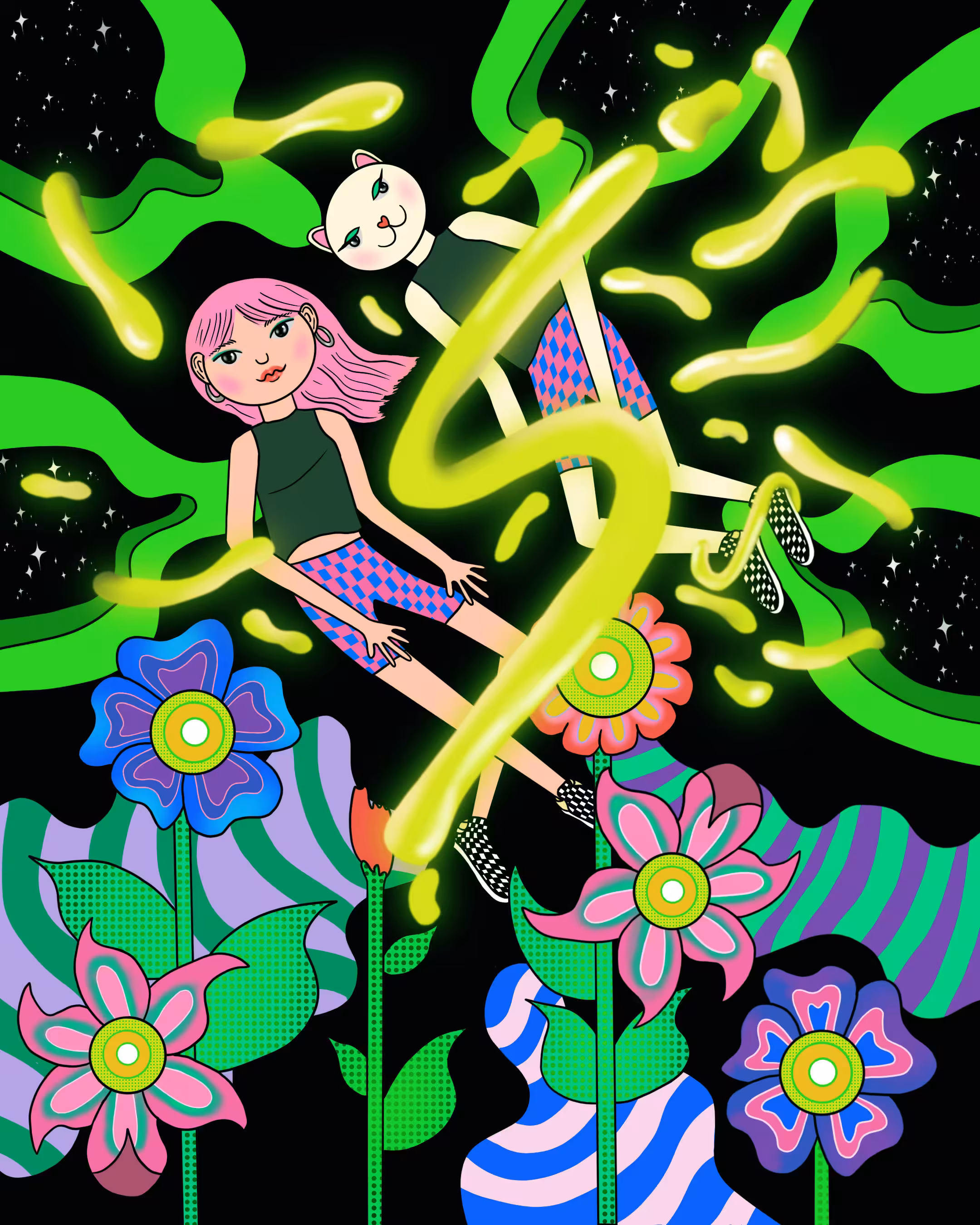 Let's blooming together
