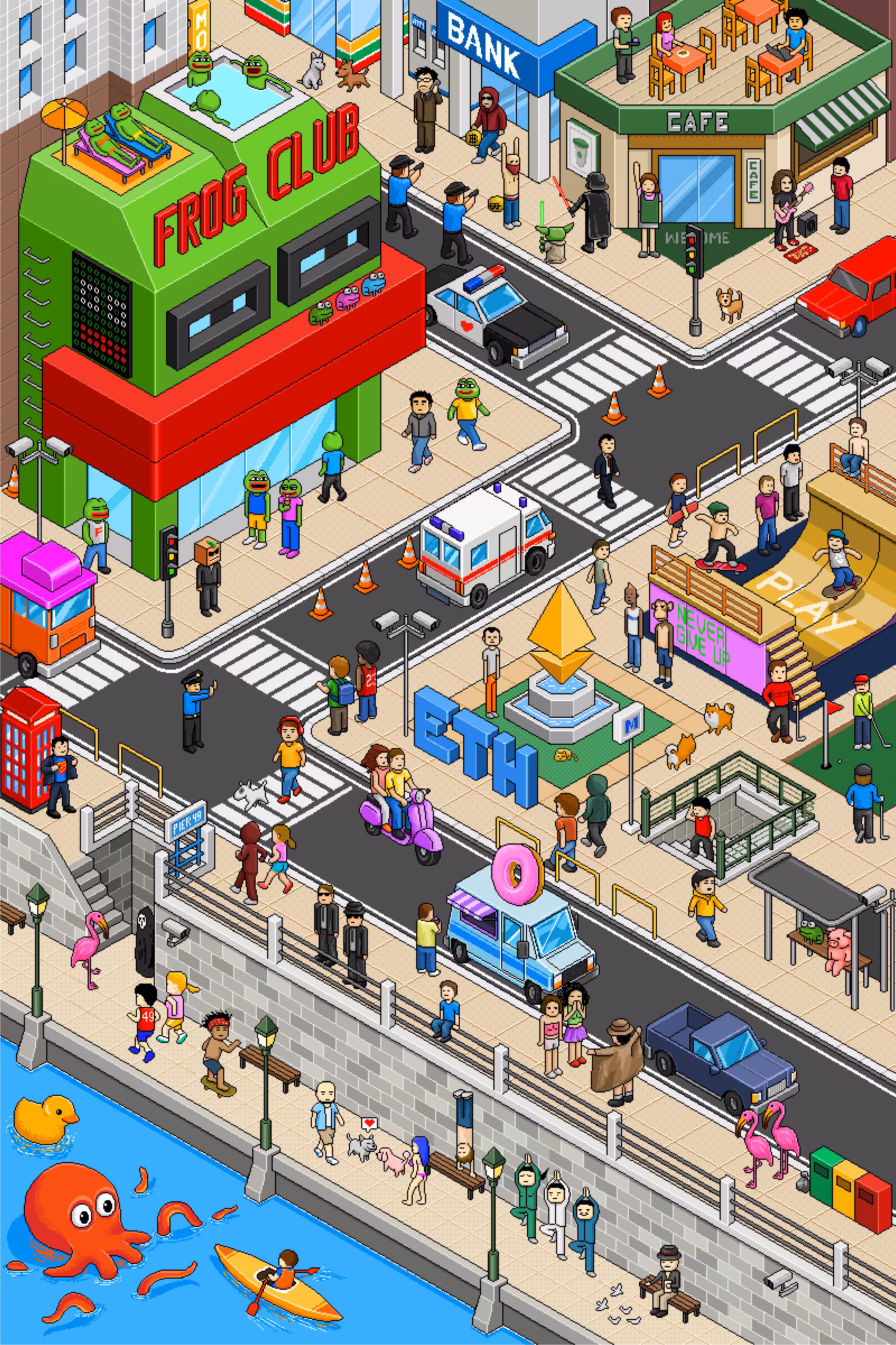 One day in the world of the web3