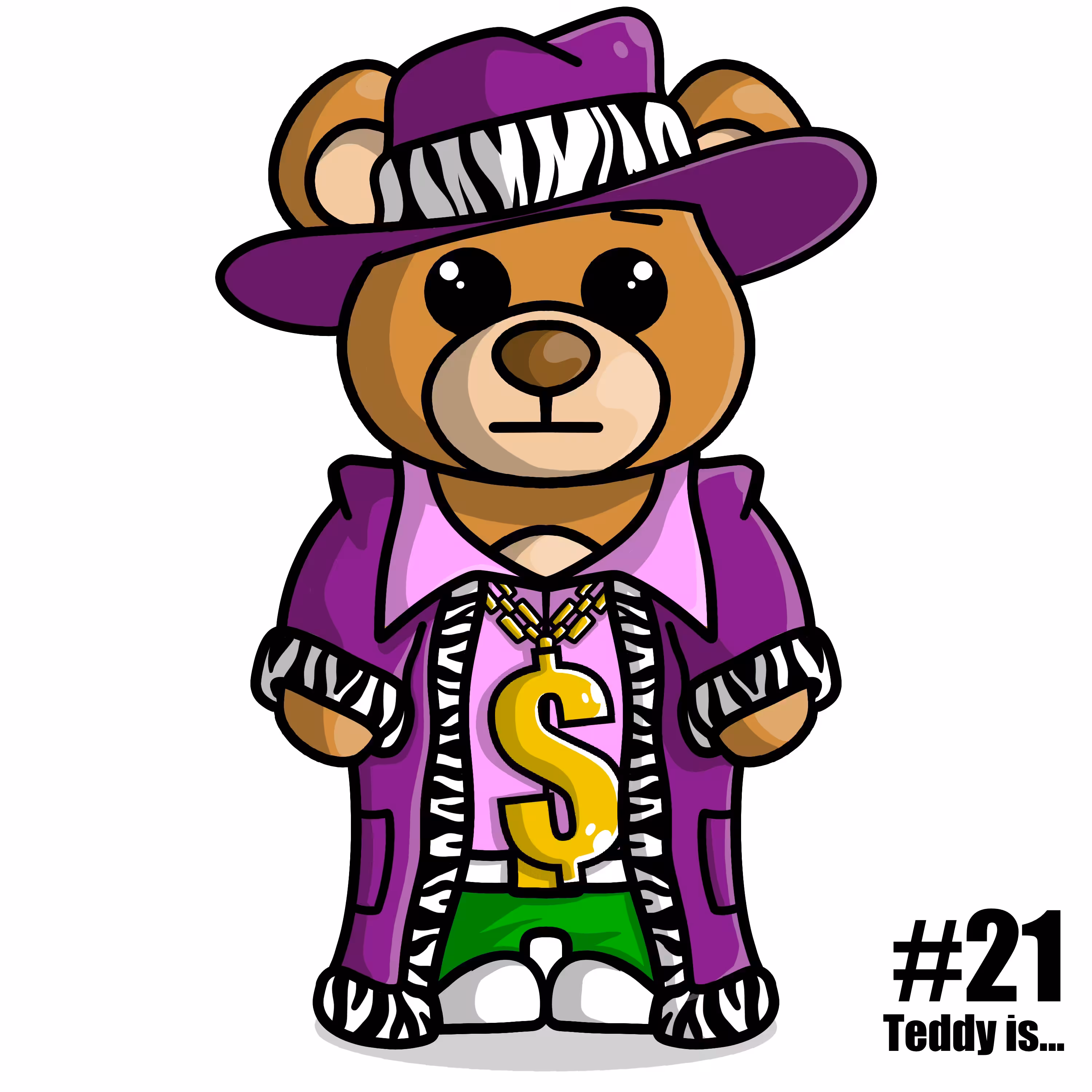 Teddy is...