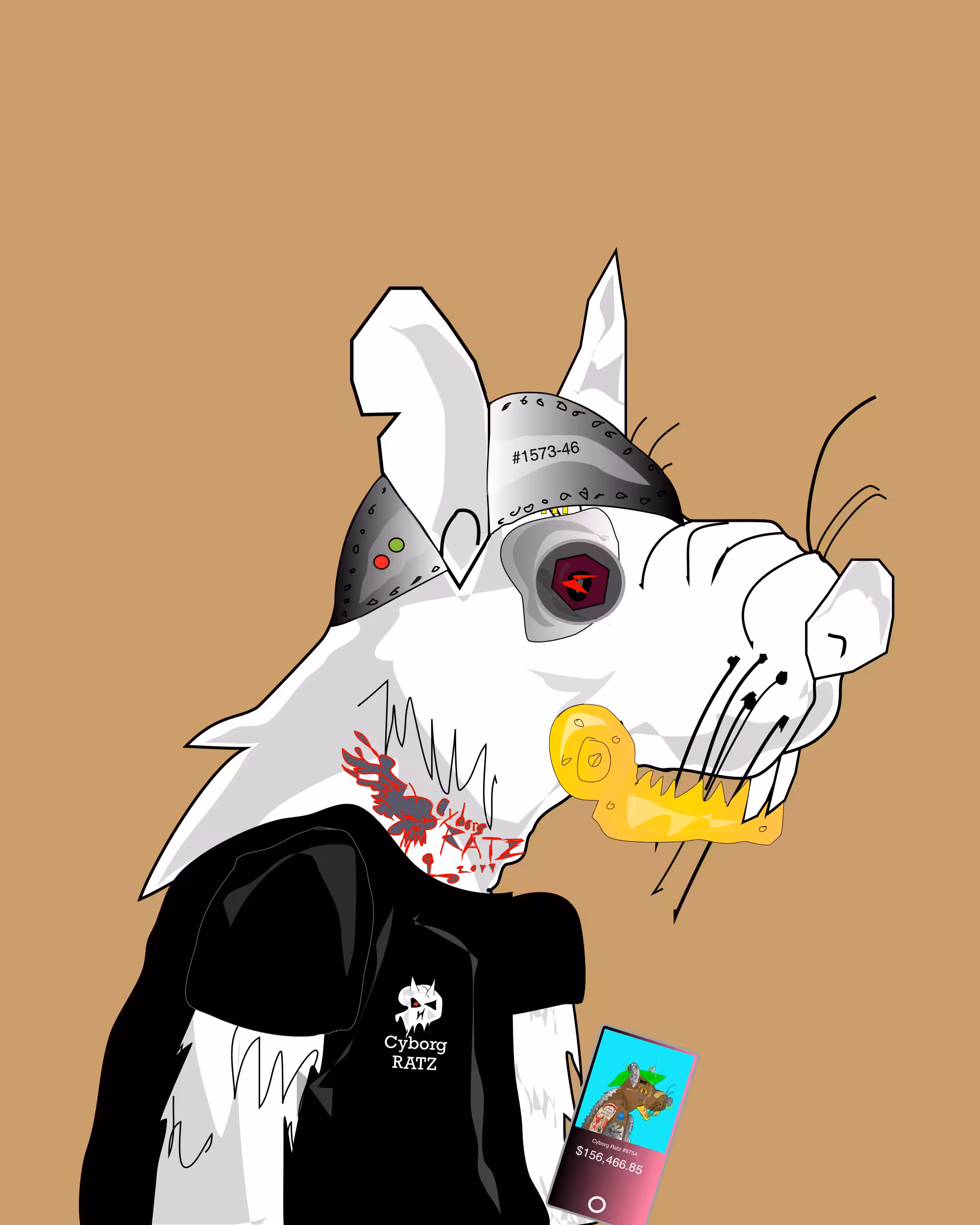🤖 Cyborg RATZ 🐀 #496