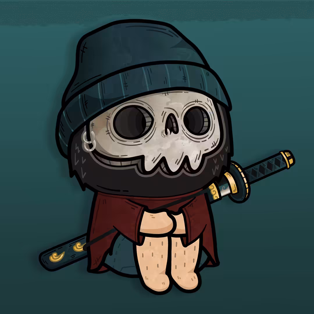 DEATH SKULL MASK CHARACTERS #014