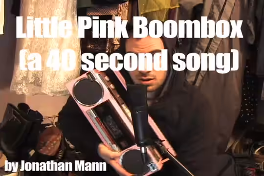 Little Pink Boom Box | Song A Day #00038