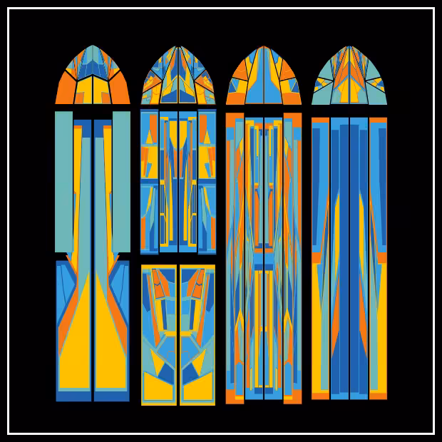 Stained glass #116