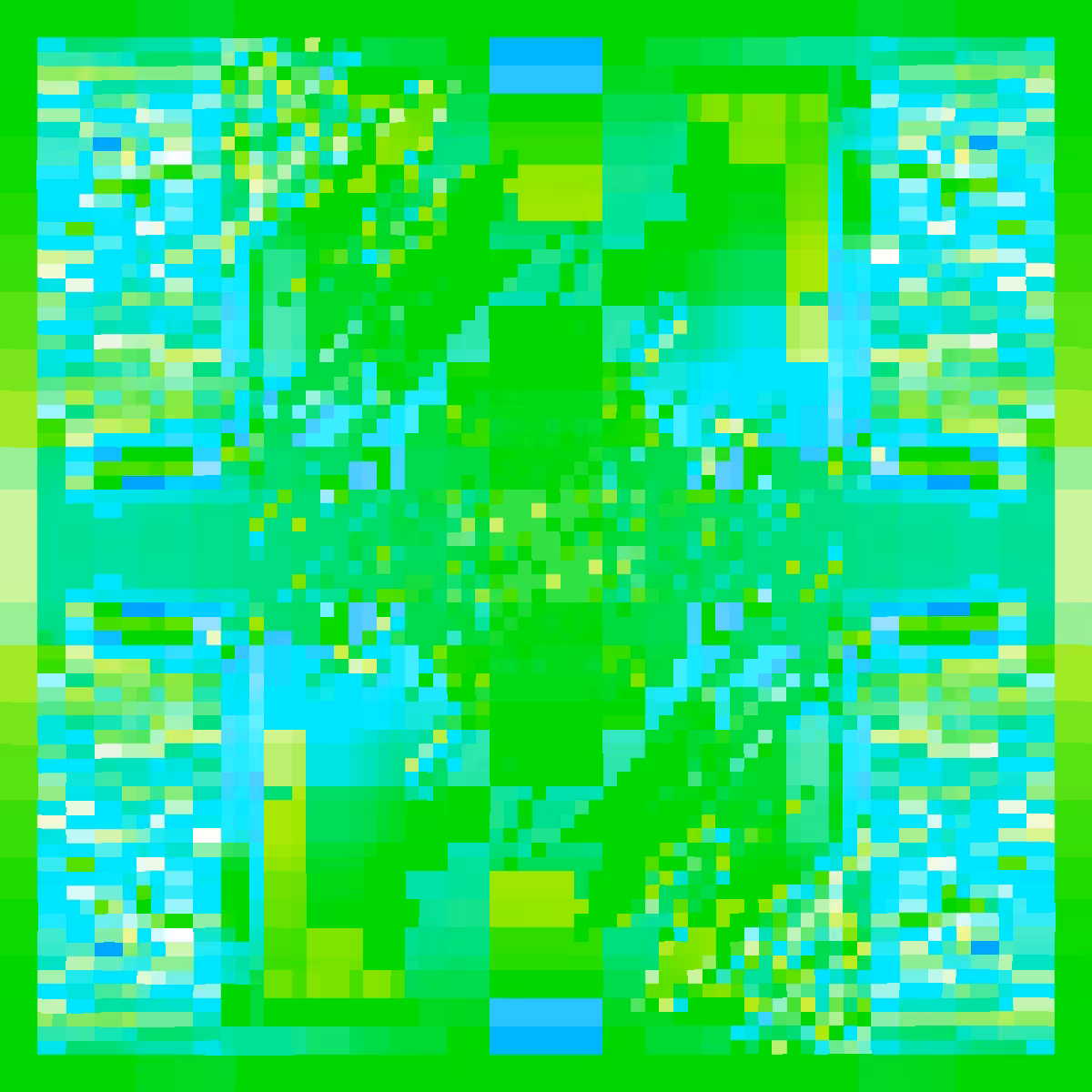 Psychedelic Dance of Pixels #25