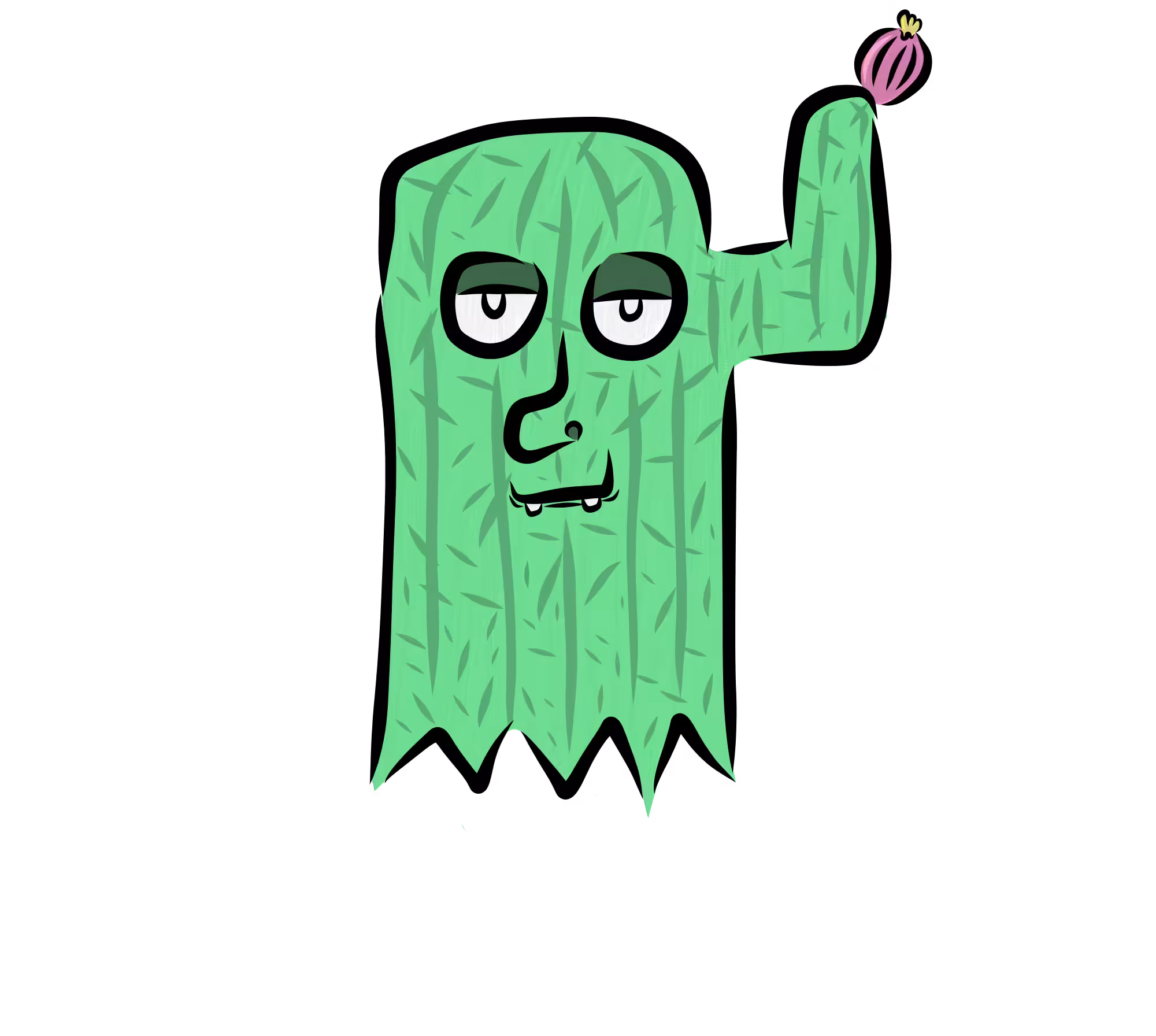 Cactusman's Head