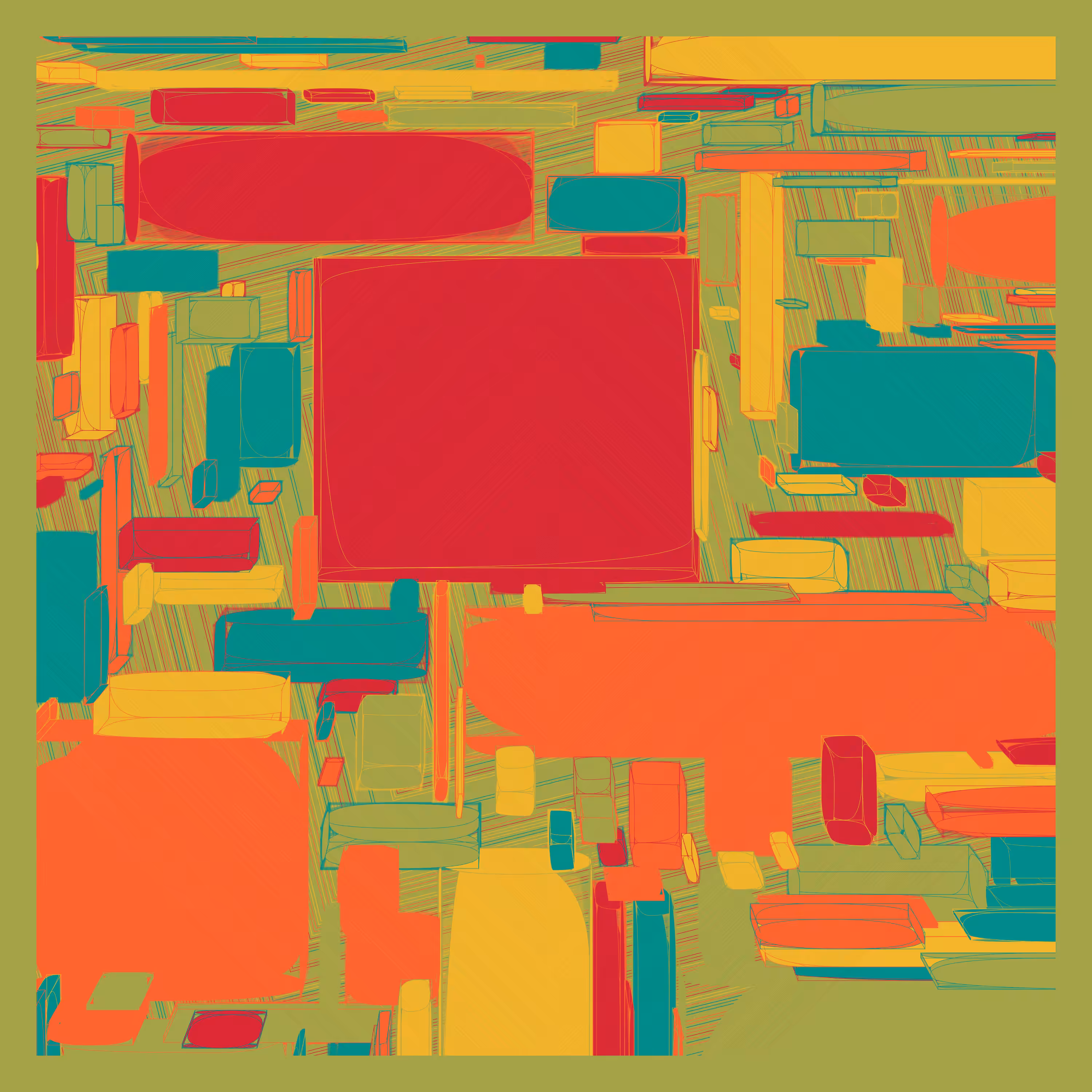 Abstract Blocks #87