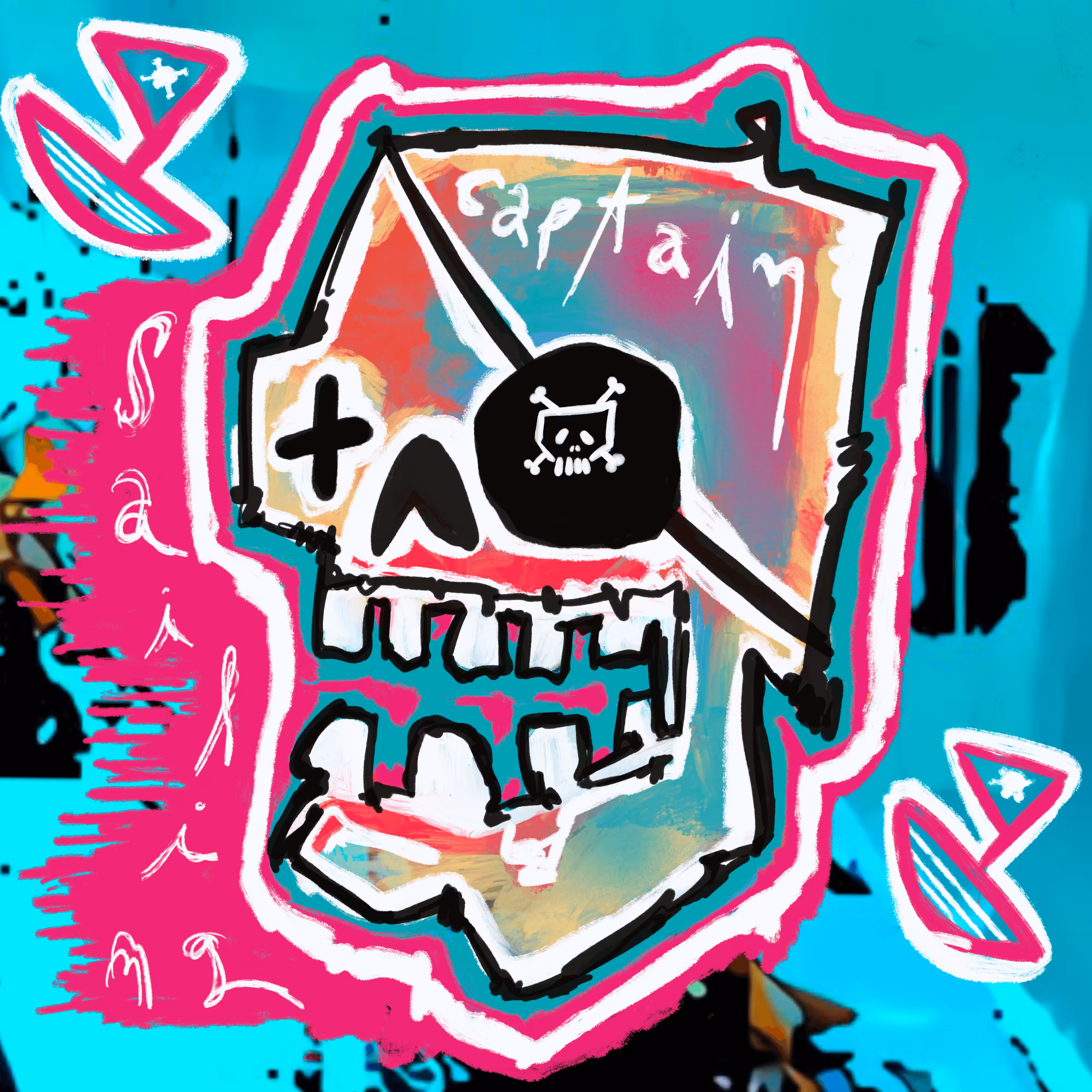 2# PIRATE SKULL