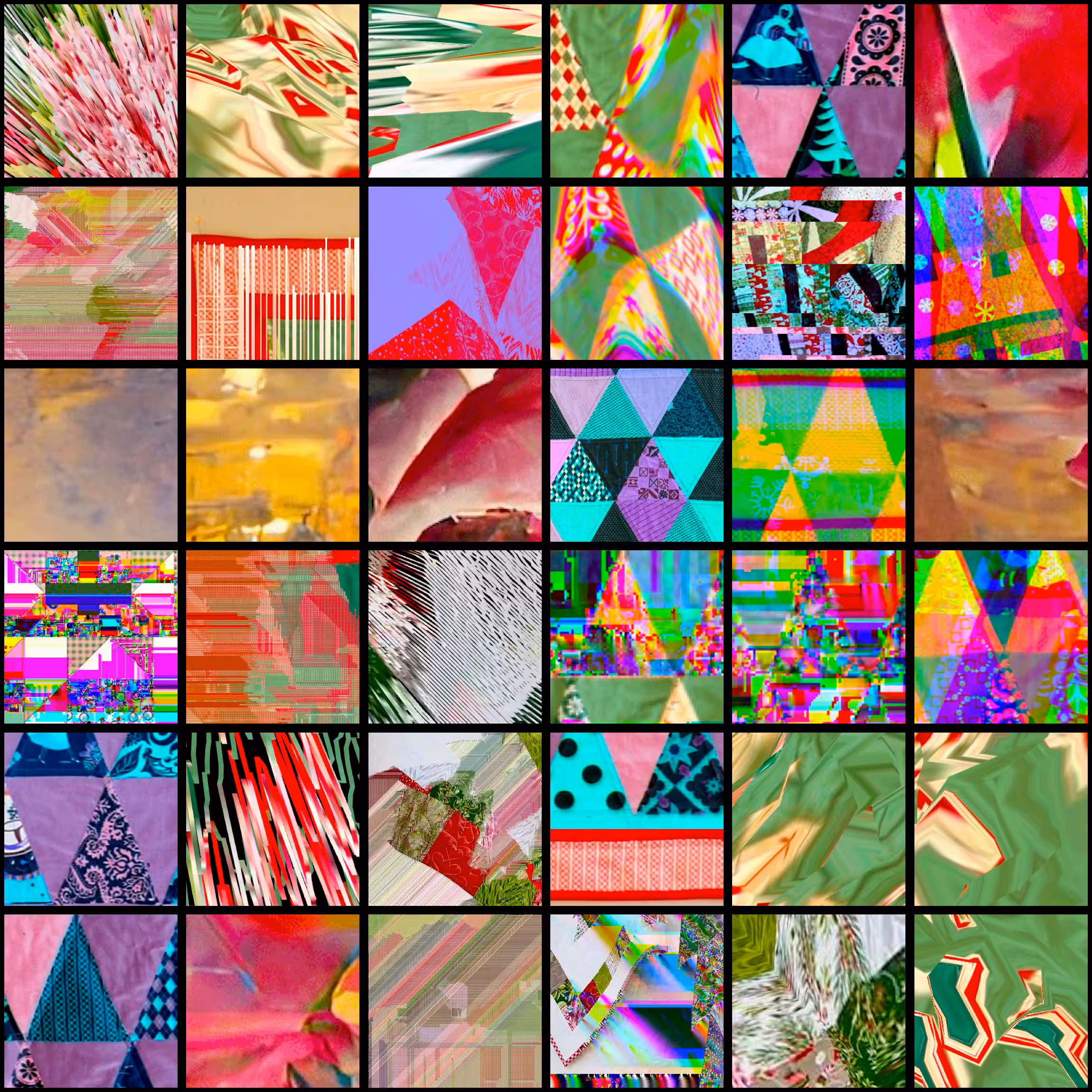 Retired Christmas Glitch Quilt Squares 2021.09