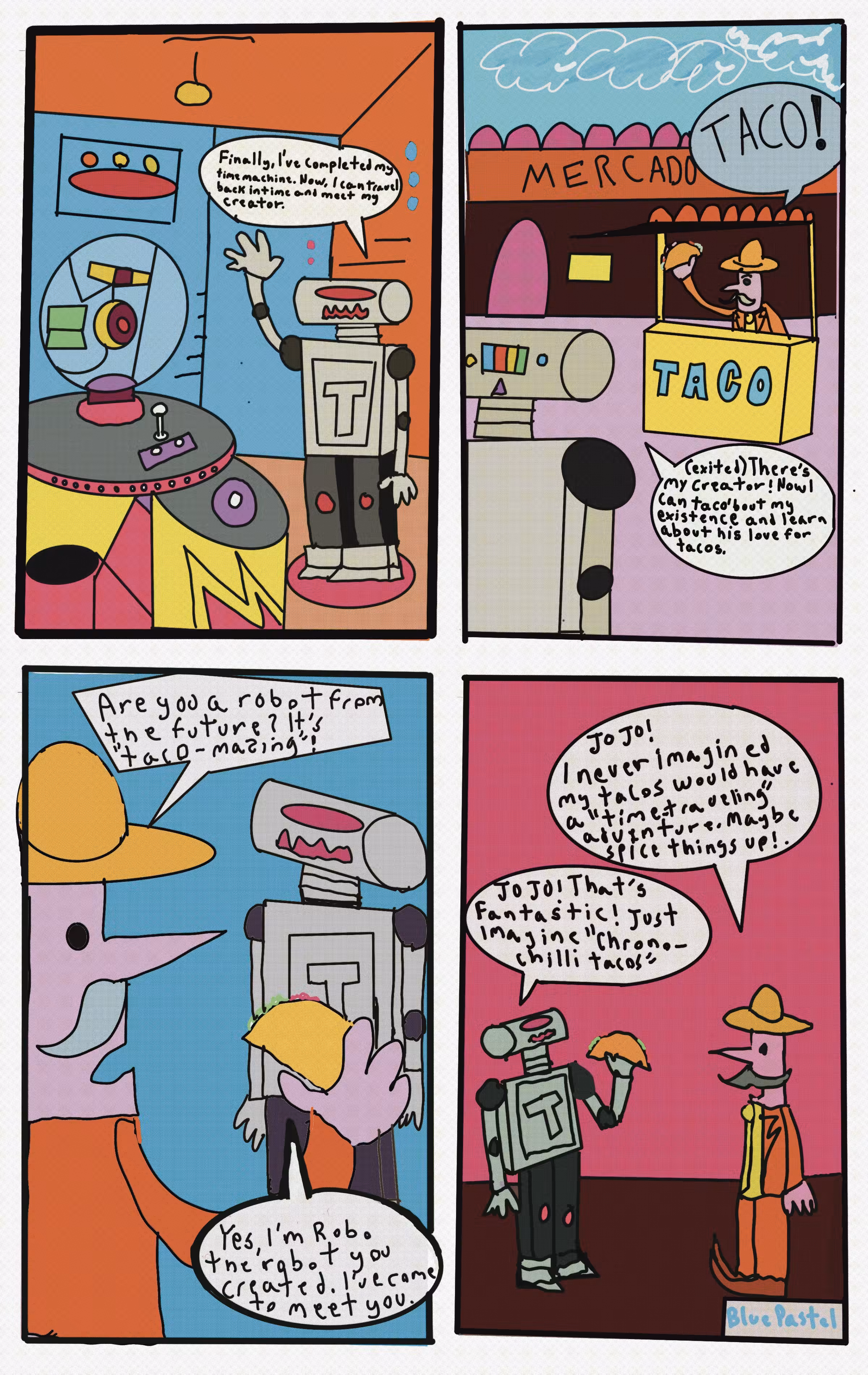 Taco Time Chronicles: Flavorful Adventures in Space and Metal N. 1