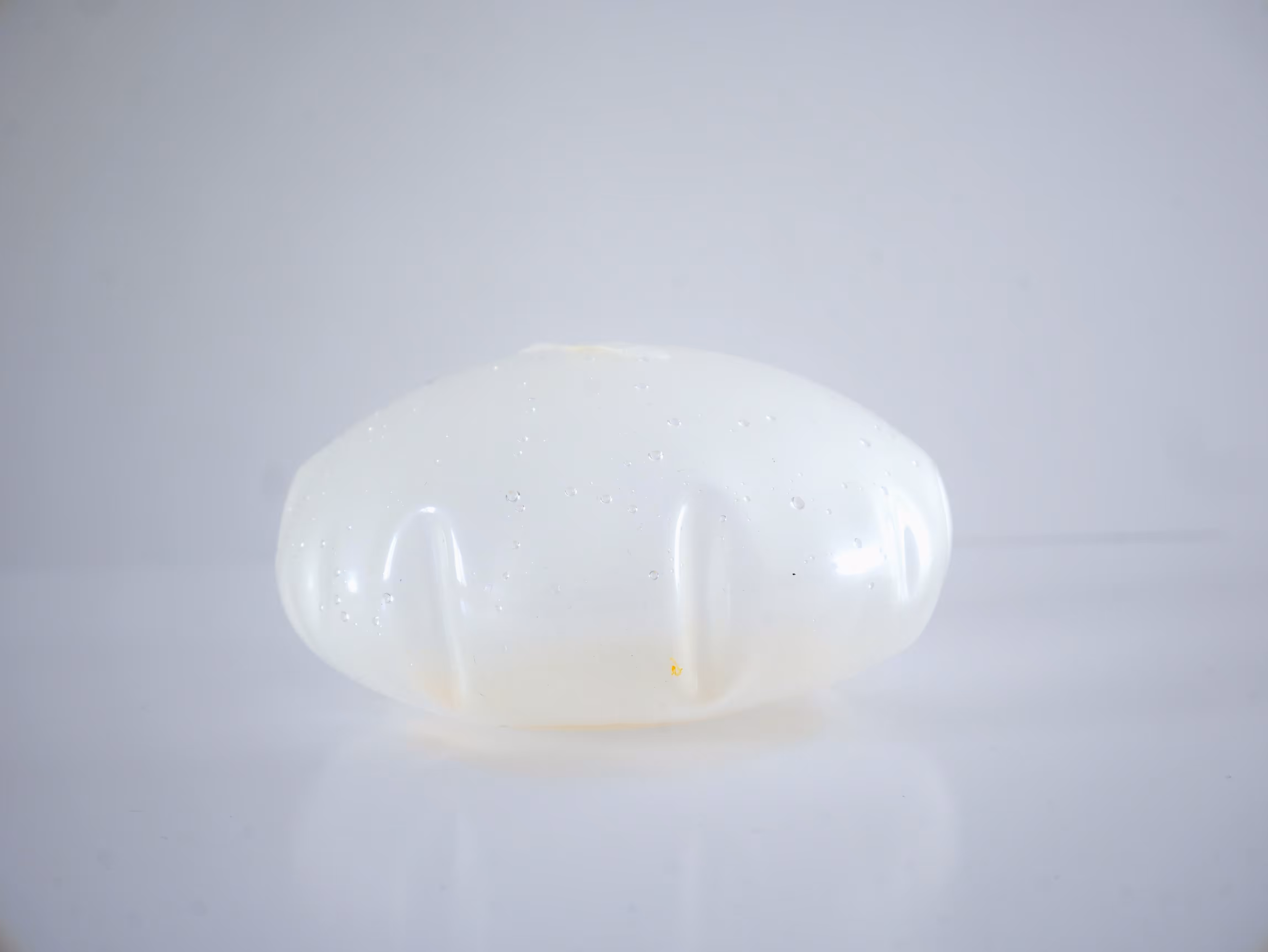 Evaporated Breast Implant Sculpture - a life lived