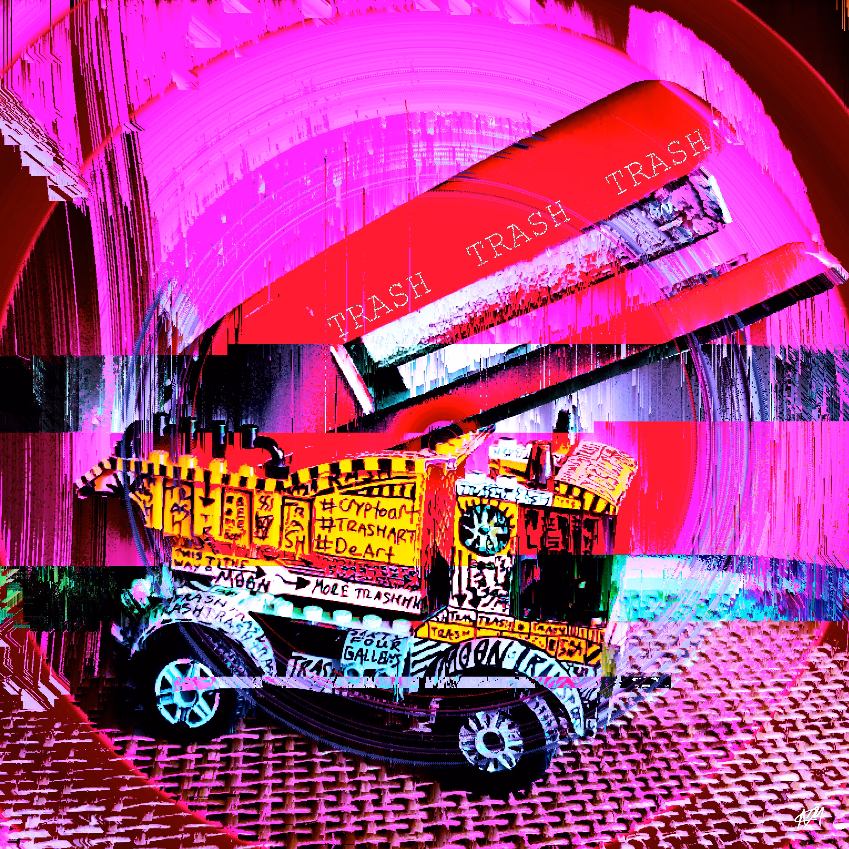Trash Rover Moon Transport