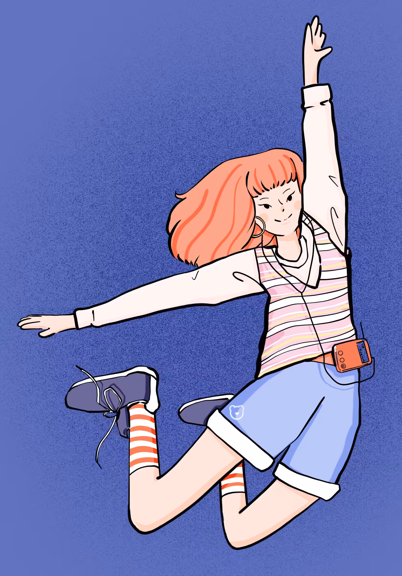 happy blue 