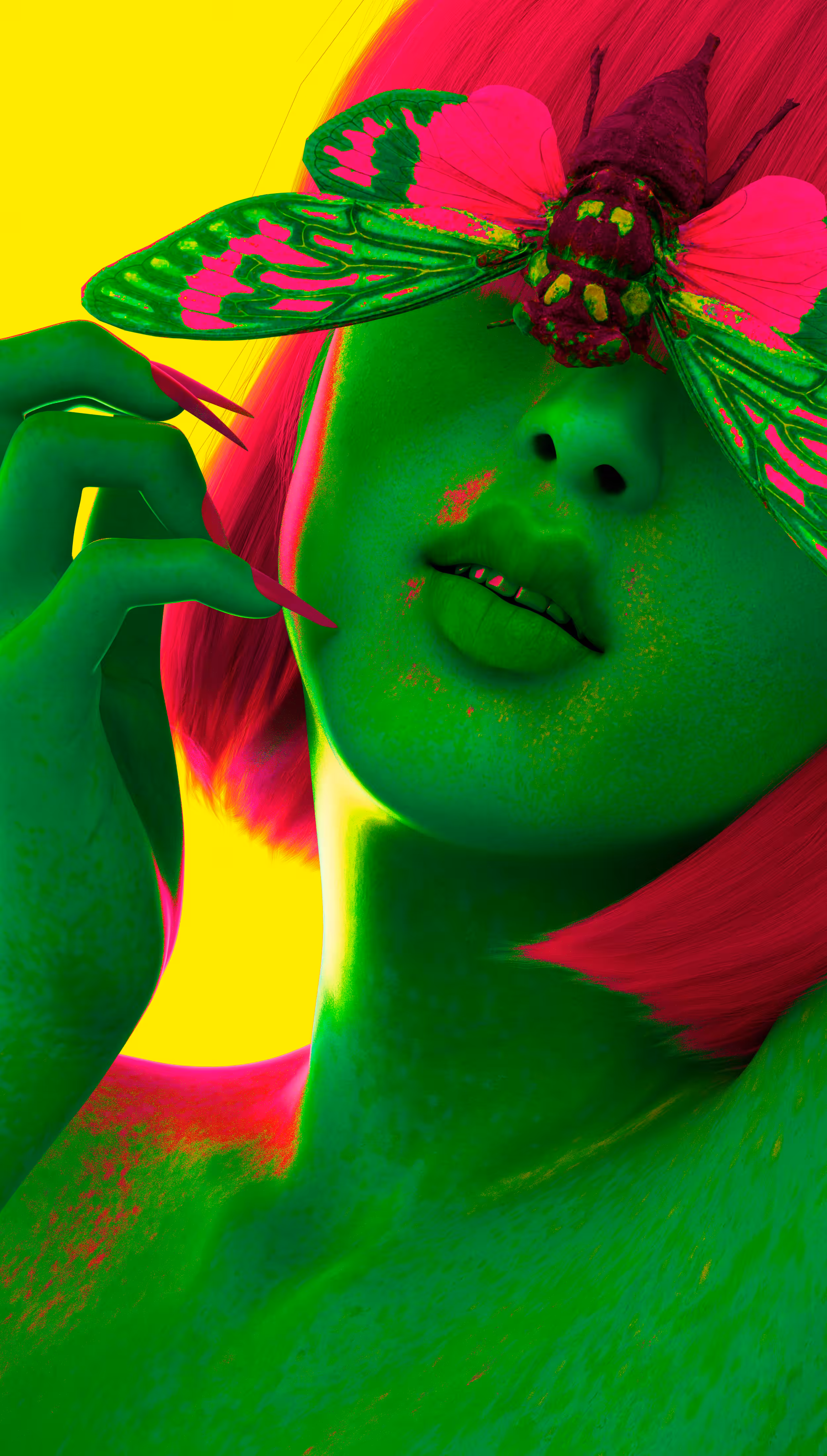 Rainbow Lady #8