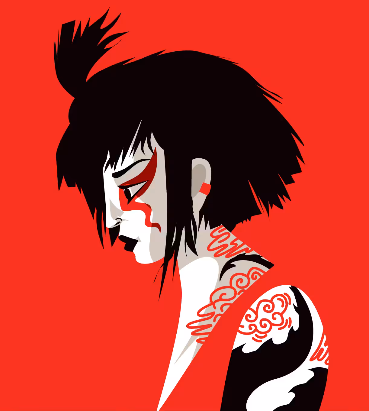 vectorArt: DragonGirl