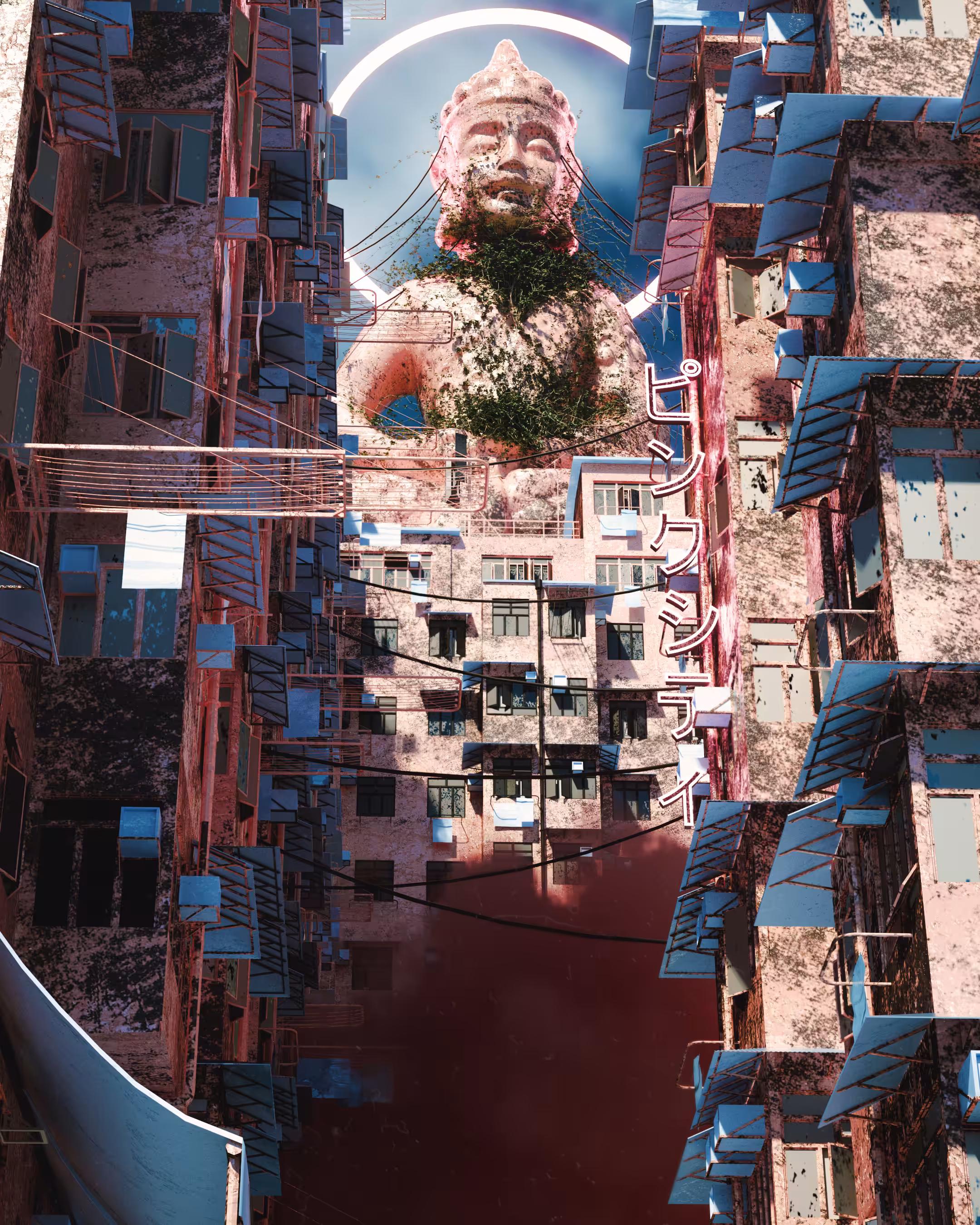 Pink Neighborhood - Buddha Area