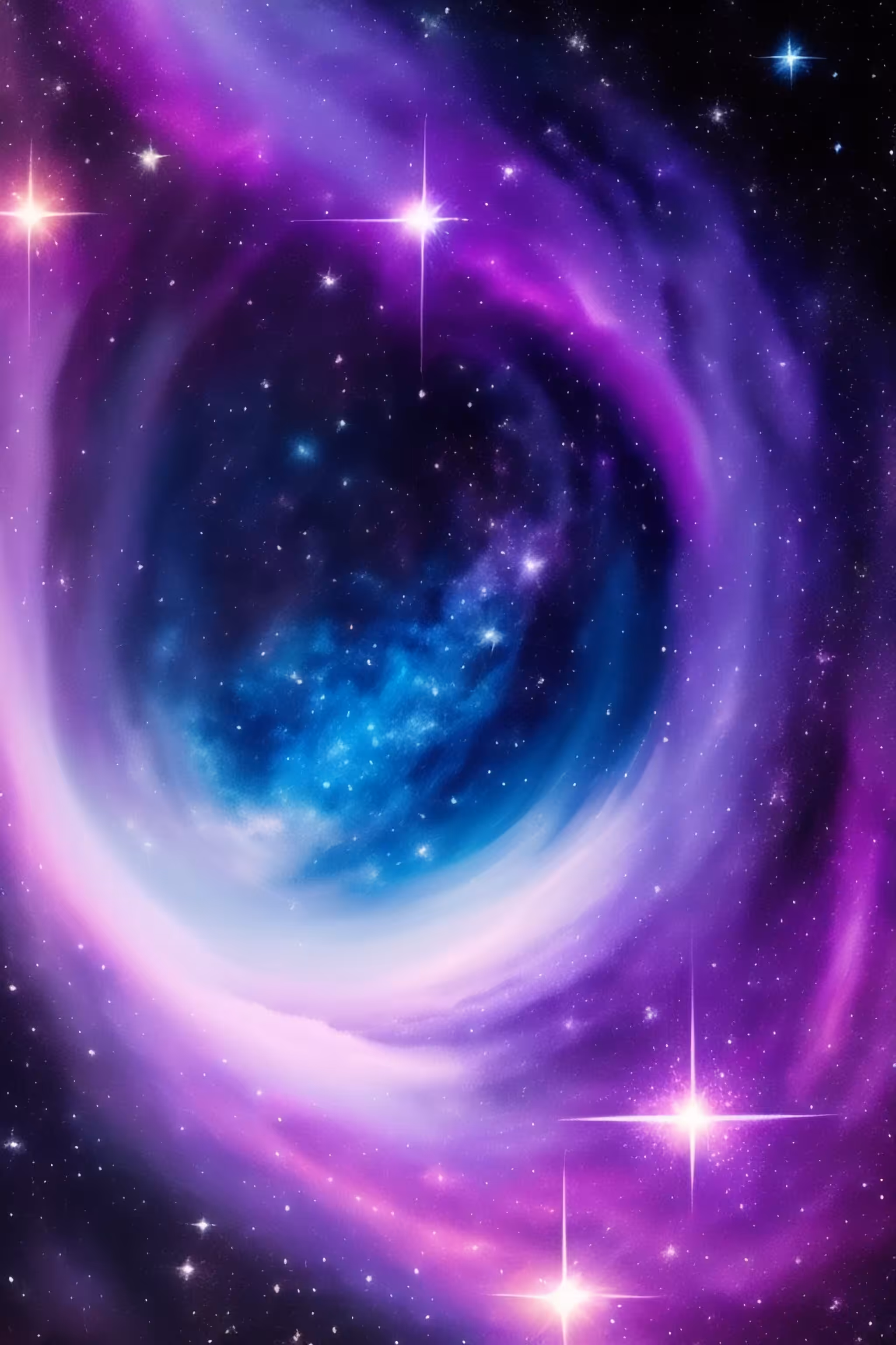 Deep Purple Galaxy  ✨