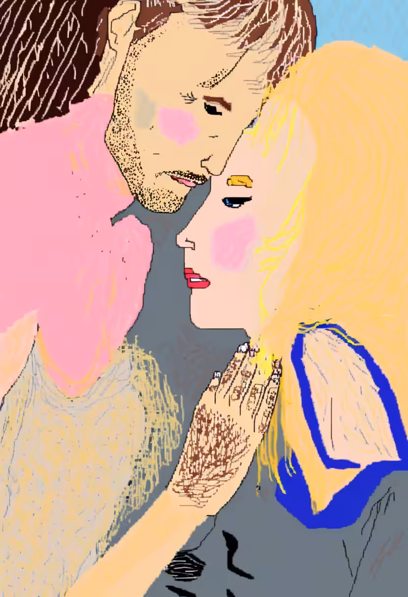 Dick Keys and Alotta Peroxide, netball fanatics