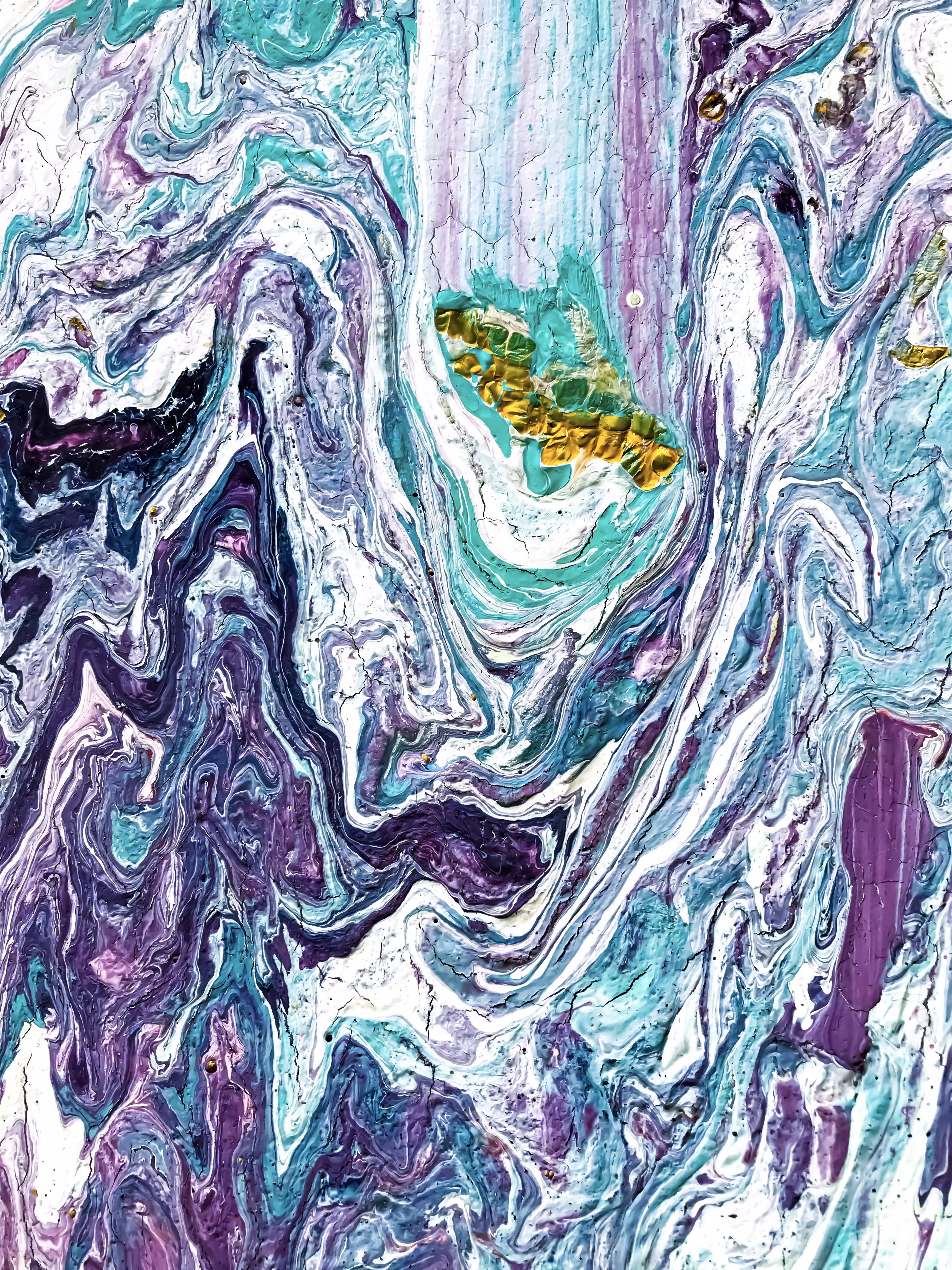 Blue Ocean Abstract Art no.03