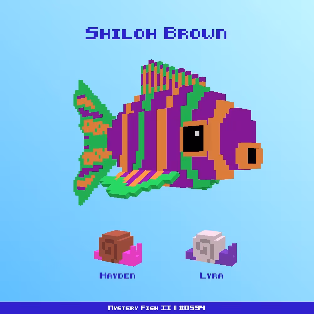 Shiloh Brown :: Mystery Fish 0594/1000