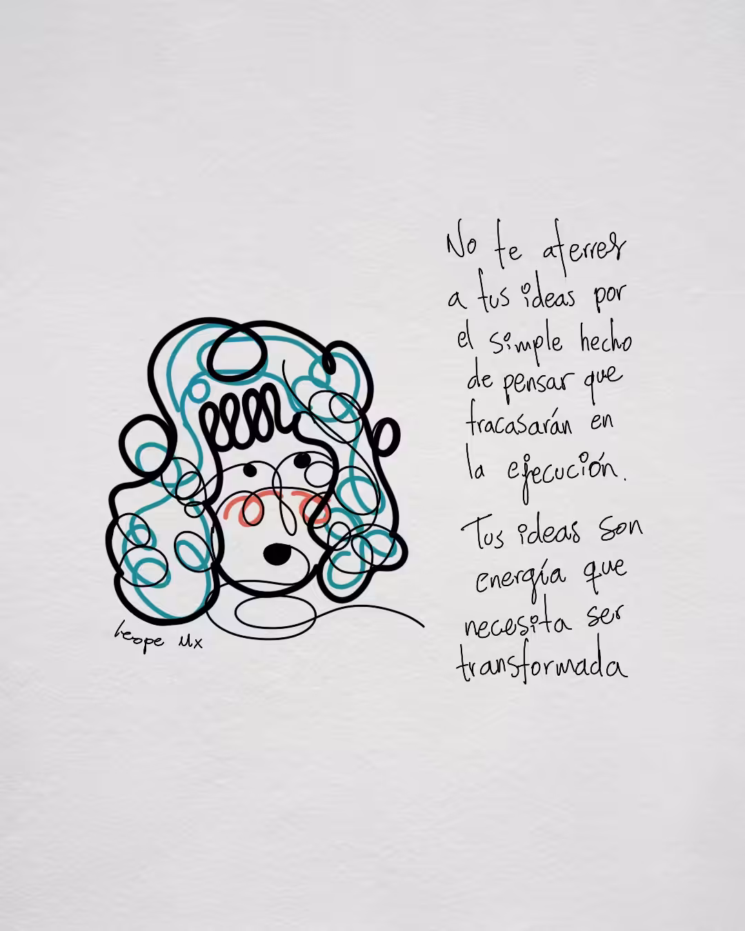 No te aferres
