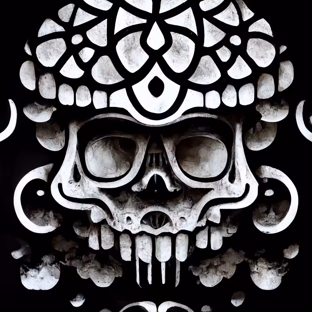 Skull #19 India - Celebrate 75 years of independence
