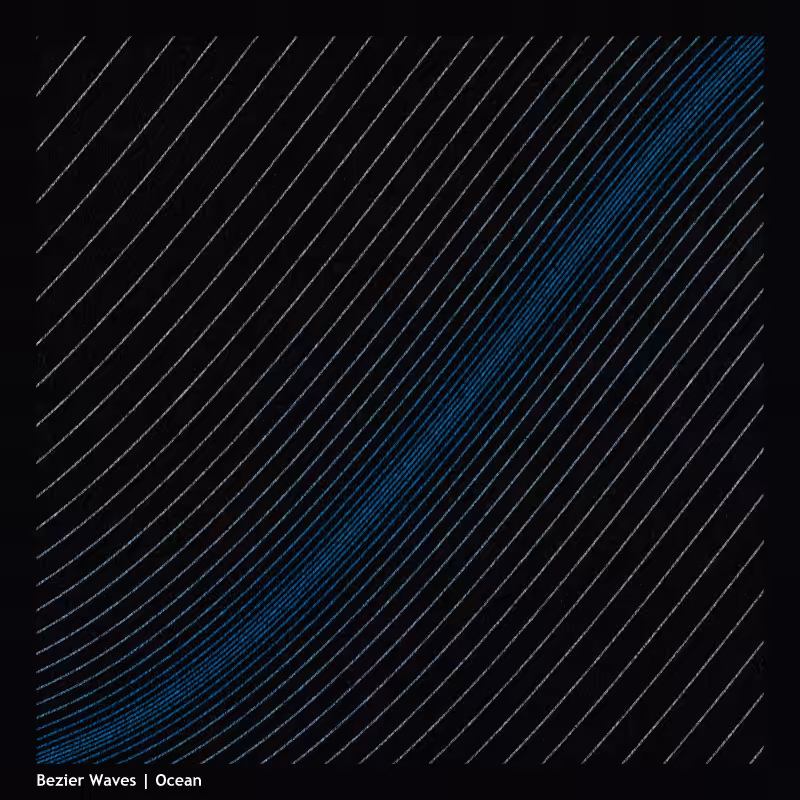 Bezier Waves #28