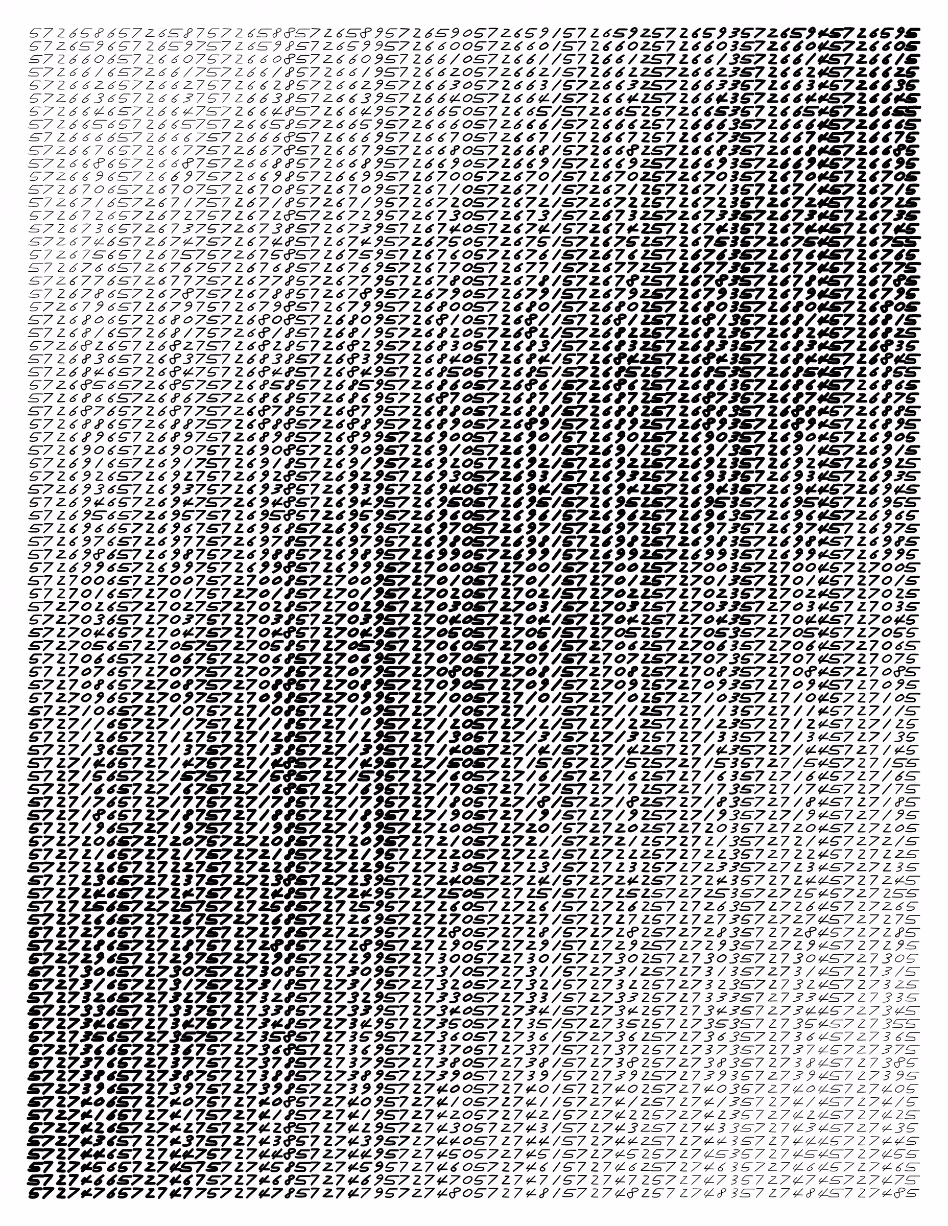 Endless (5,607,250 to Infinity) #401