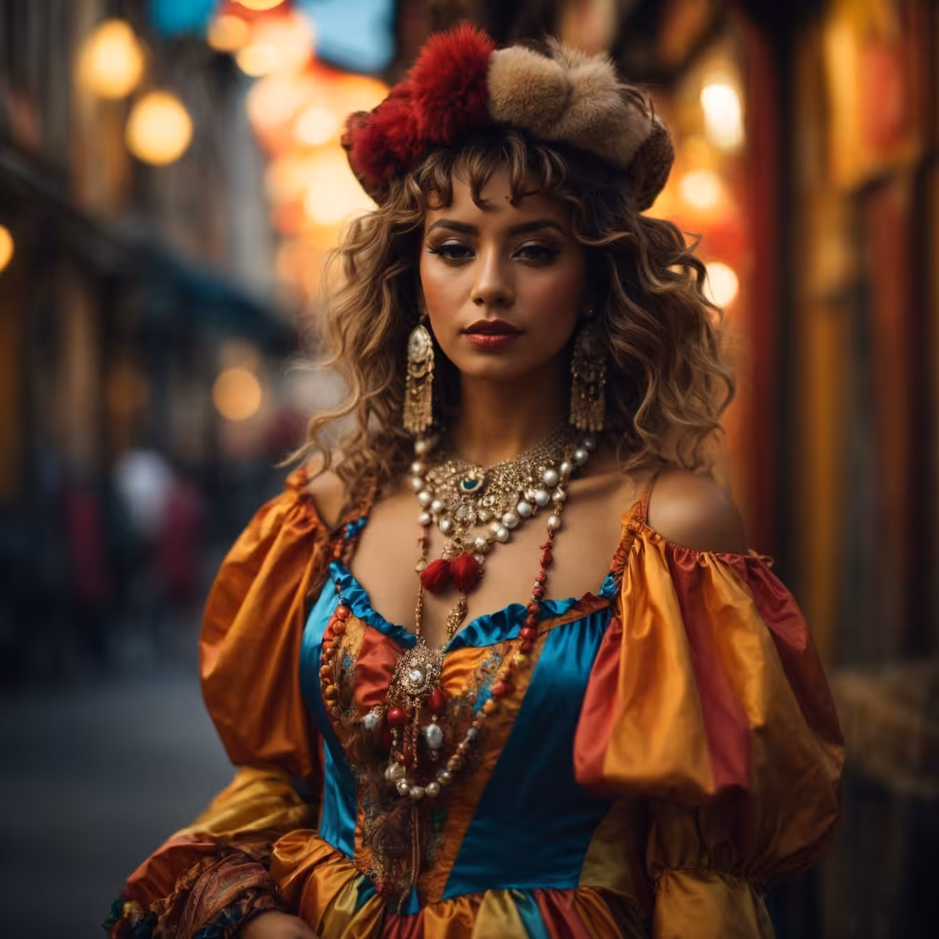 Beautiful at street