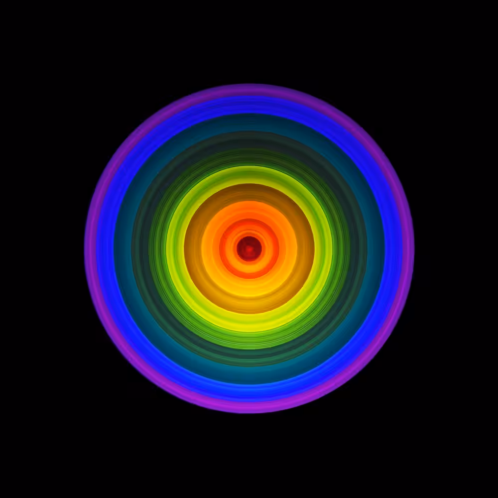 Reverse Rainbow Mood #4