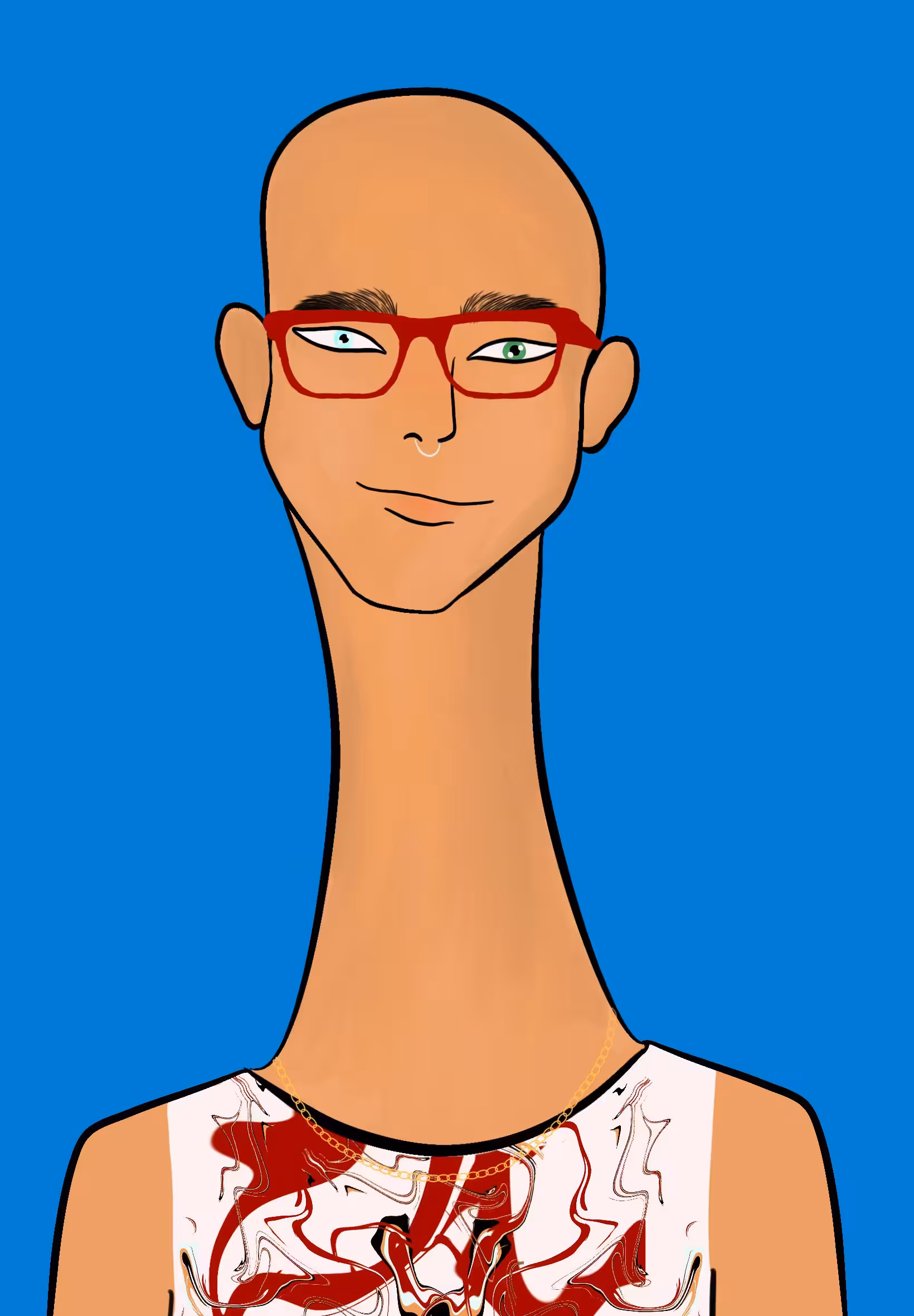 Long Neckie Fellas #2965