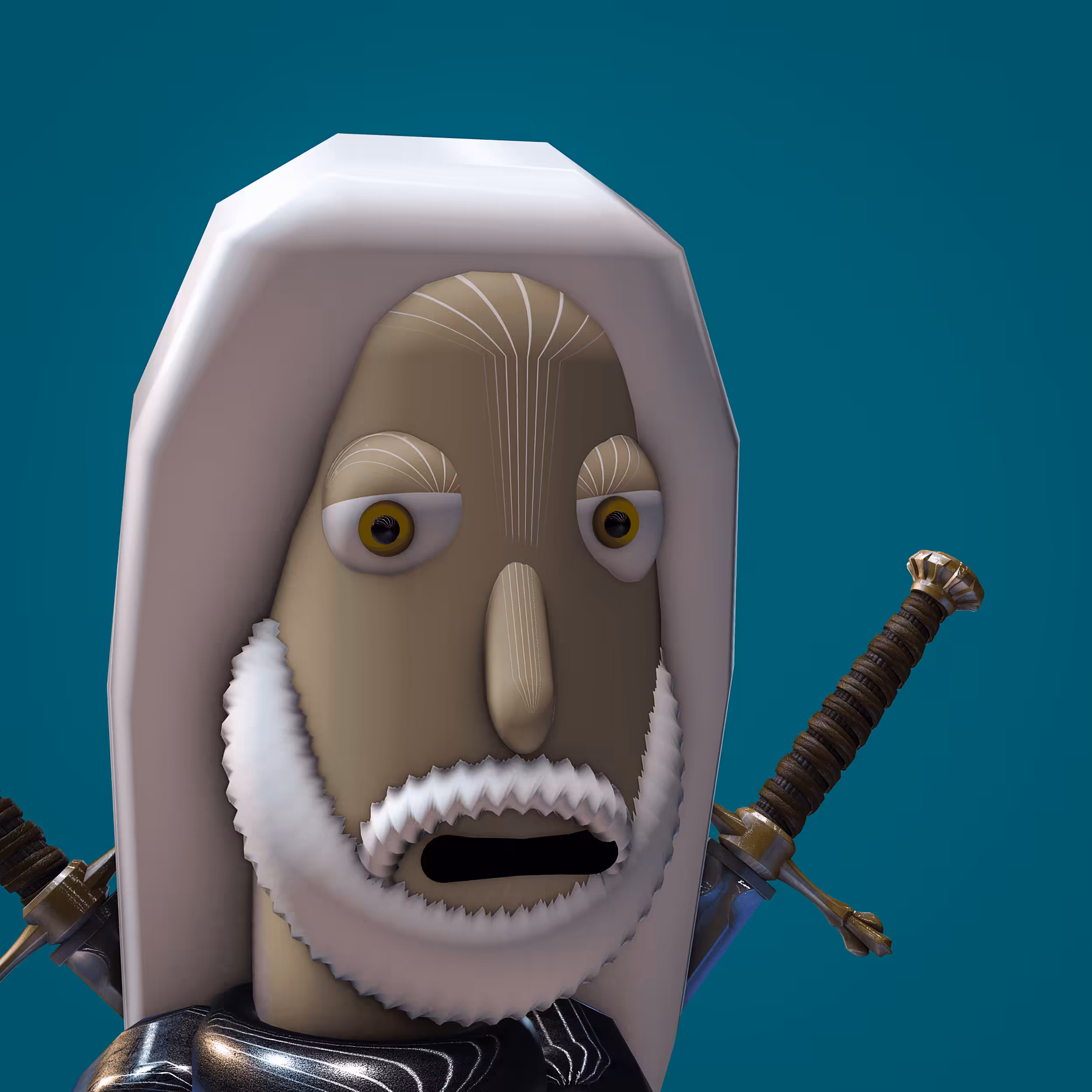 CryptoAvatar3D-035-Witch Hunter