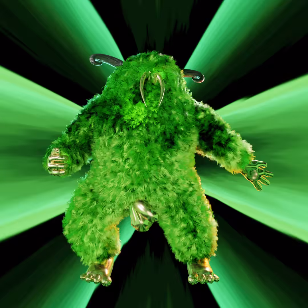 Cryptid 1 - MegaBeast in green