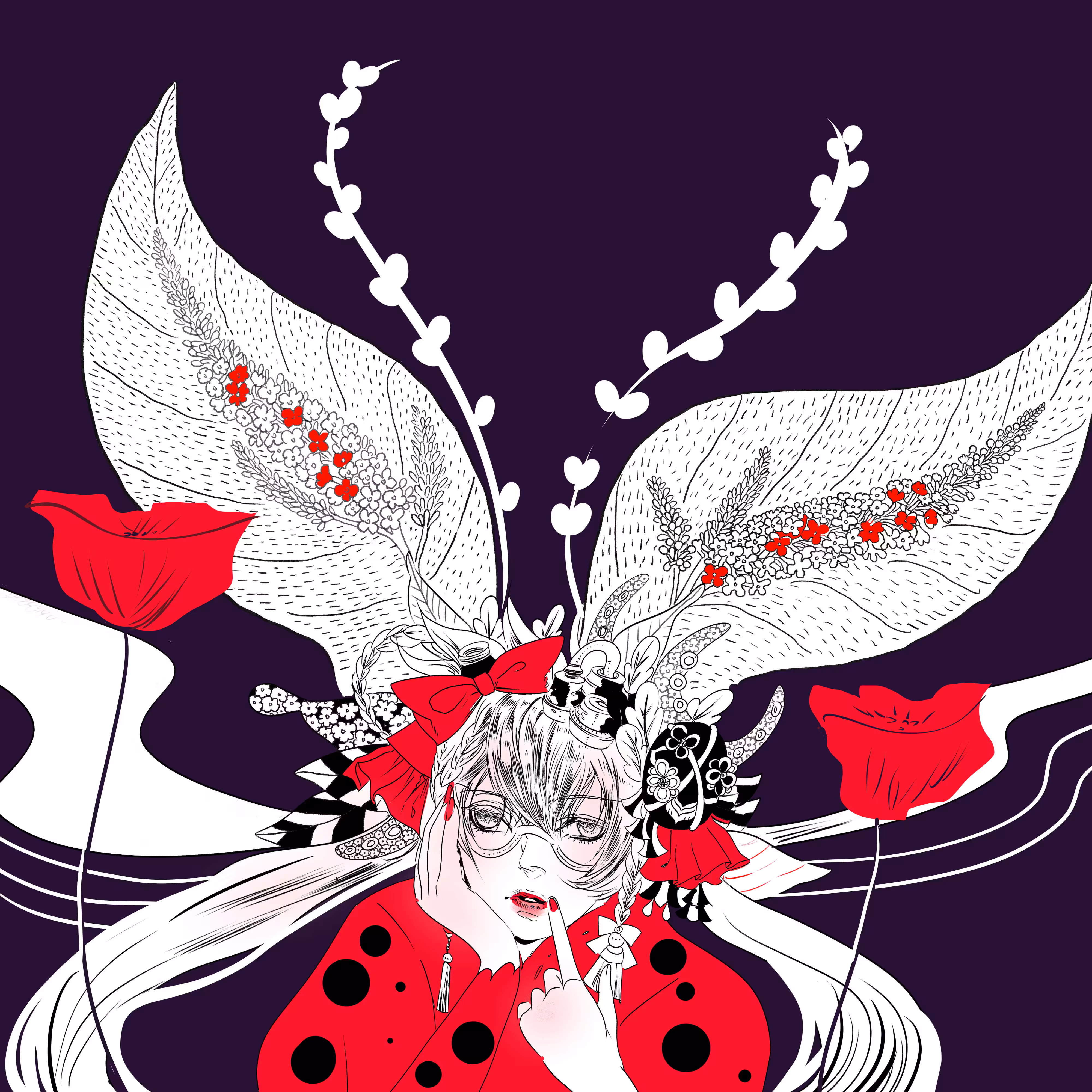 Red butterfly
