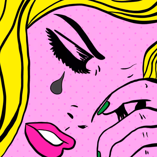 The crying lady 2022