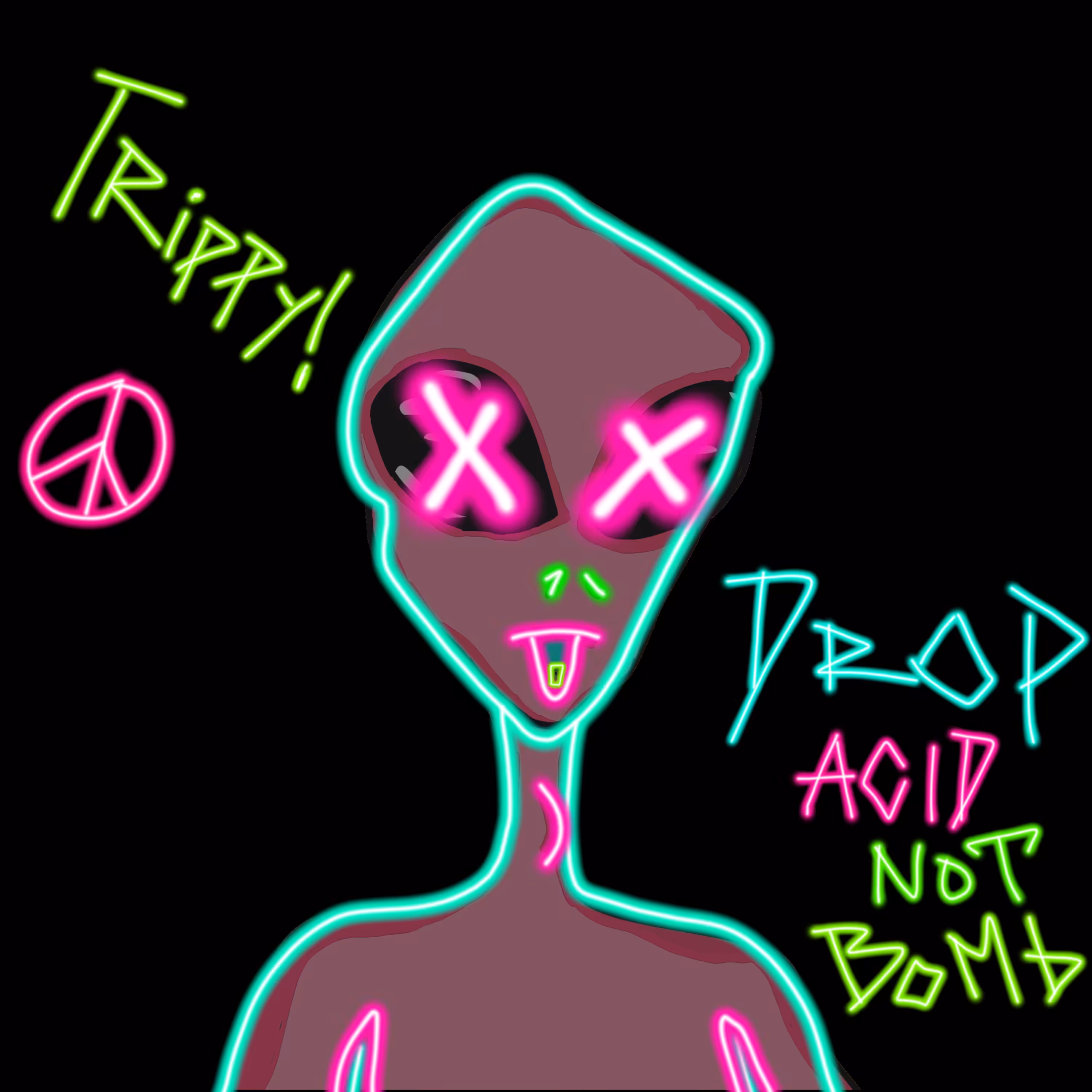 Hipster Alien