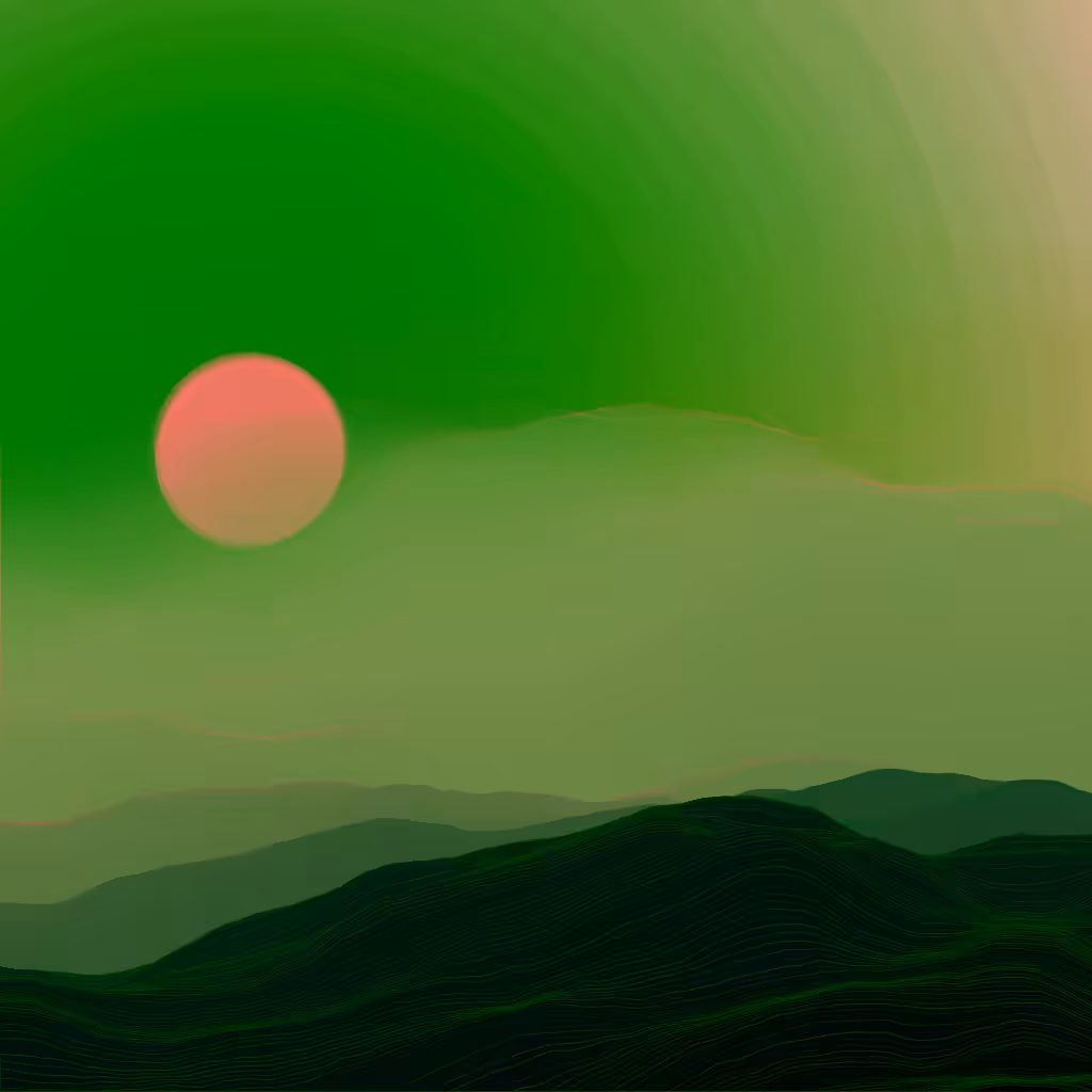 Valley at Dawn #141