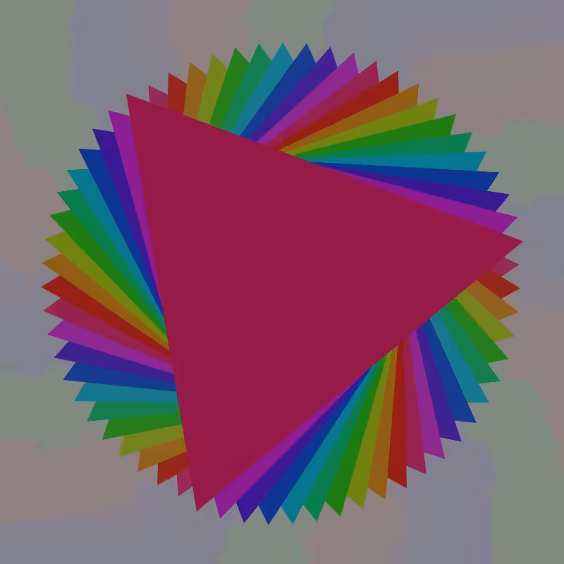 spiral triangle #3
