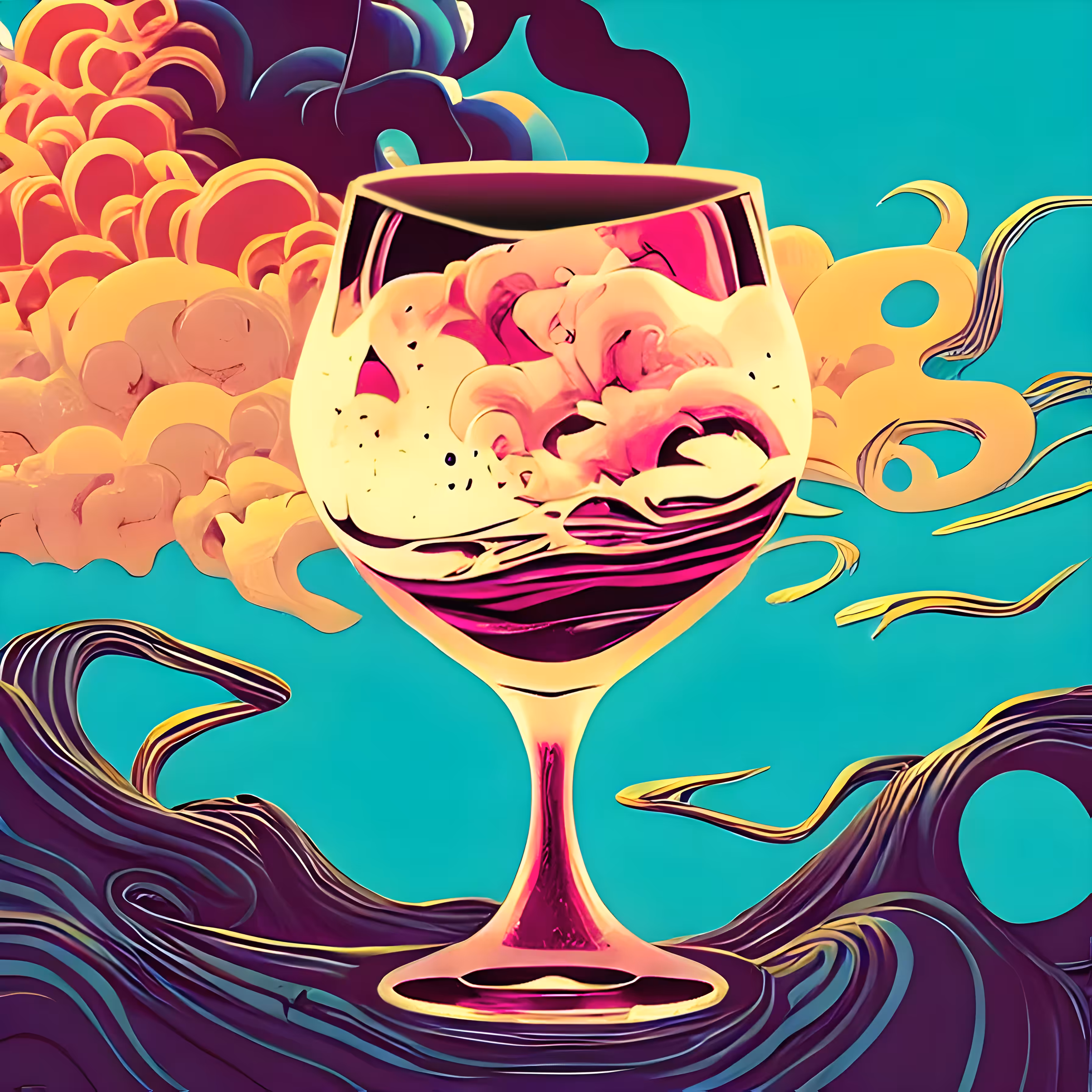 Glass of Happiness