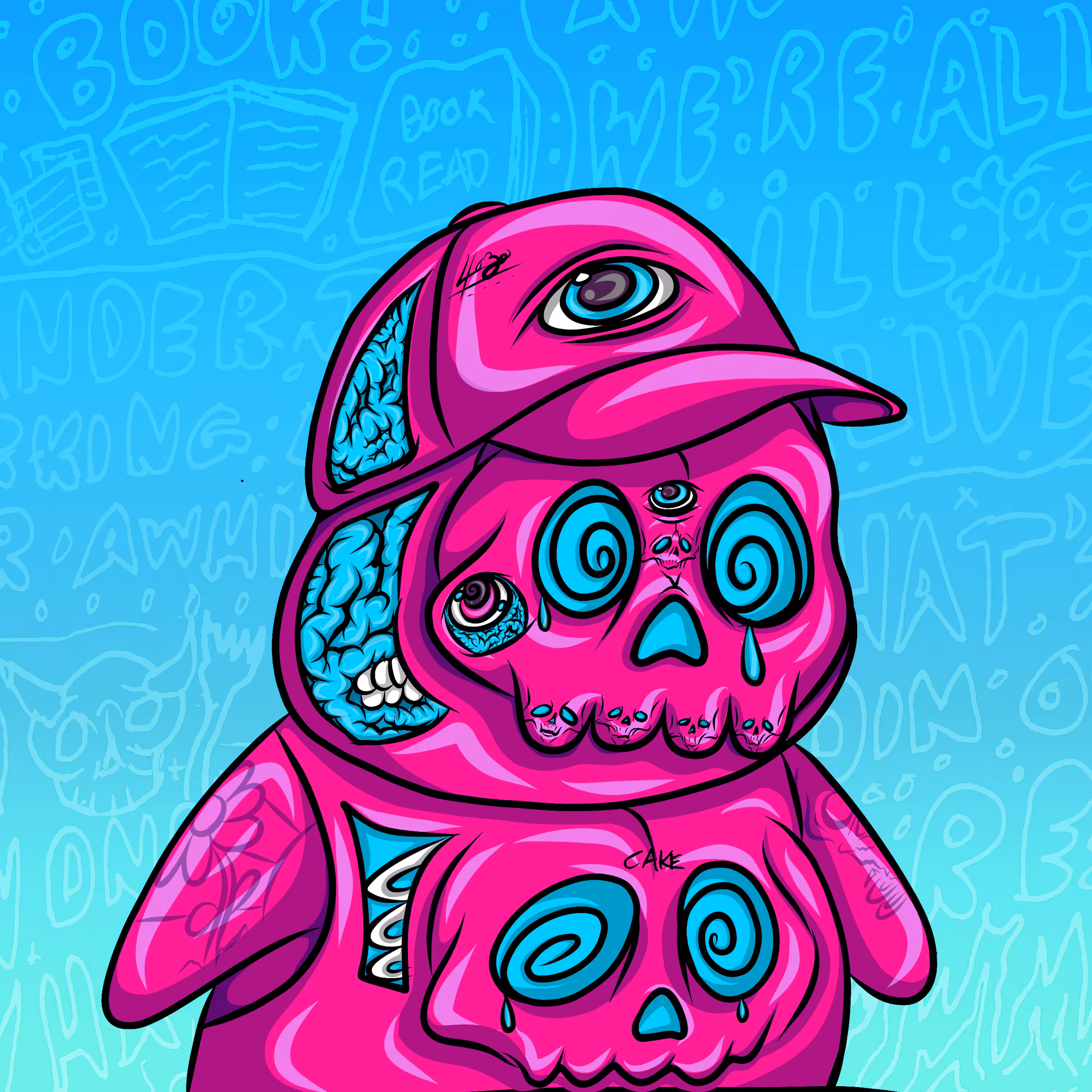 Cake'd Sappy Seal (WTF 1/1 edition) 