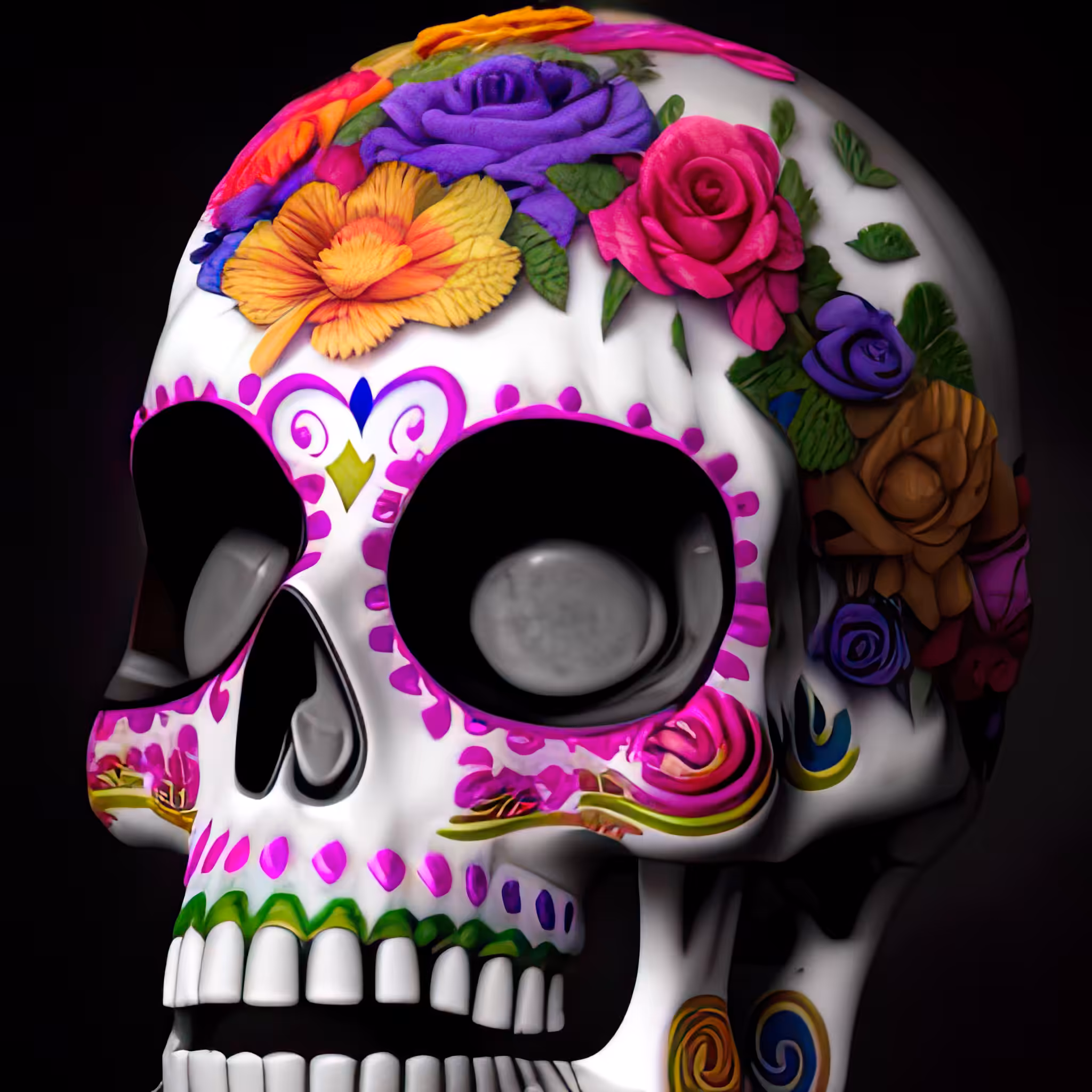 Head Case - A Color Study: Head Case #308