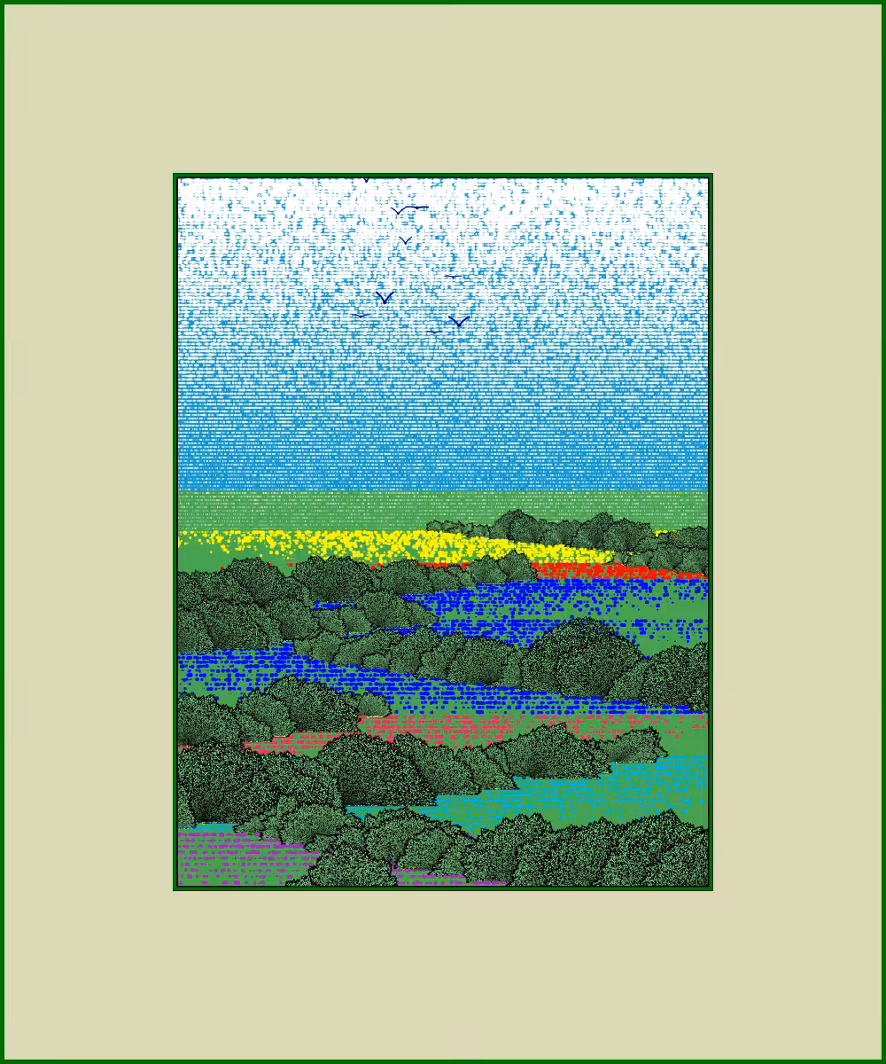Fields of flowers #4